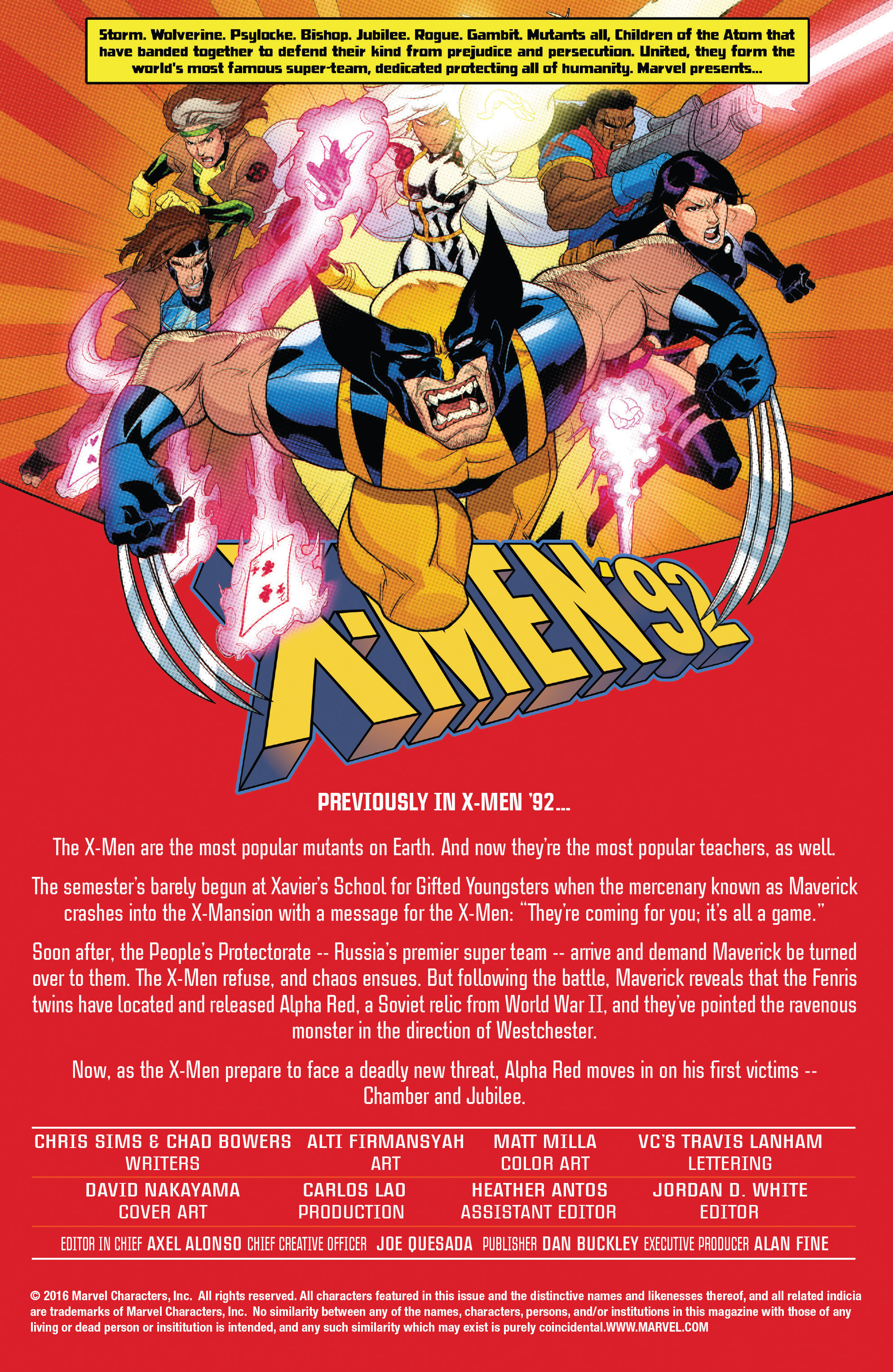 Read online X-Men '92 (2016) comic -  Issue #2 - 2