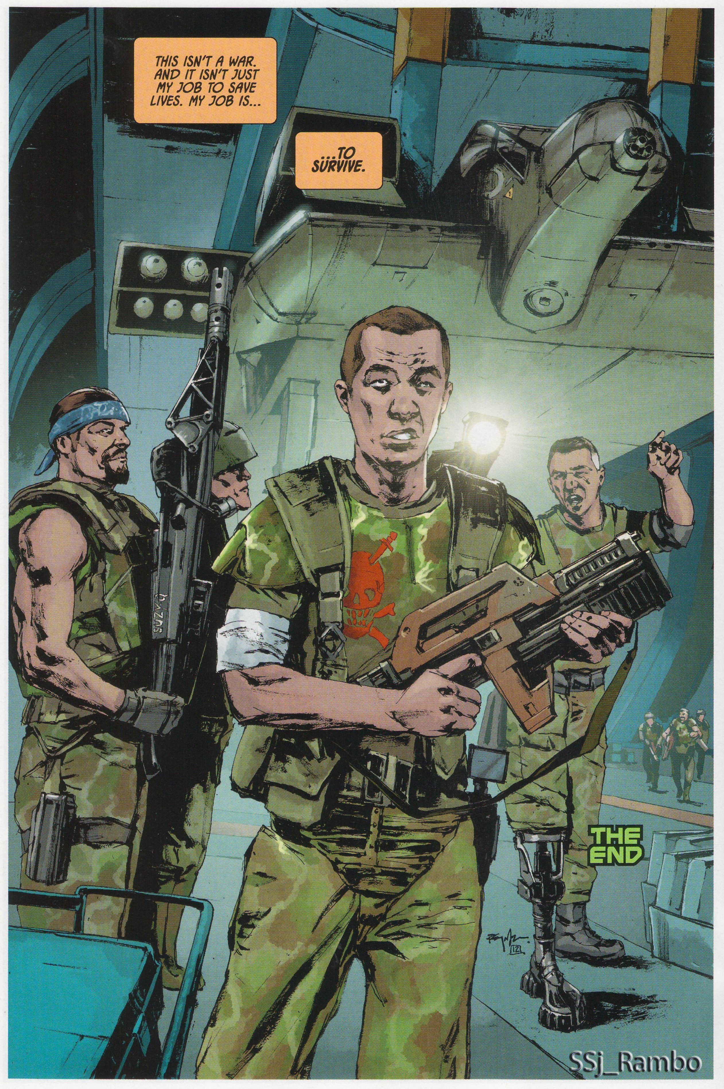 Read online Aliens: Colonial Marines - No Man Left Behind comic -  Issue # Full - 13