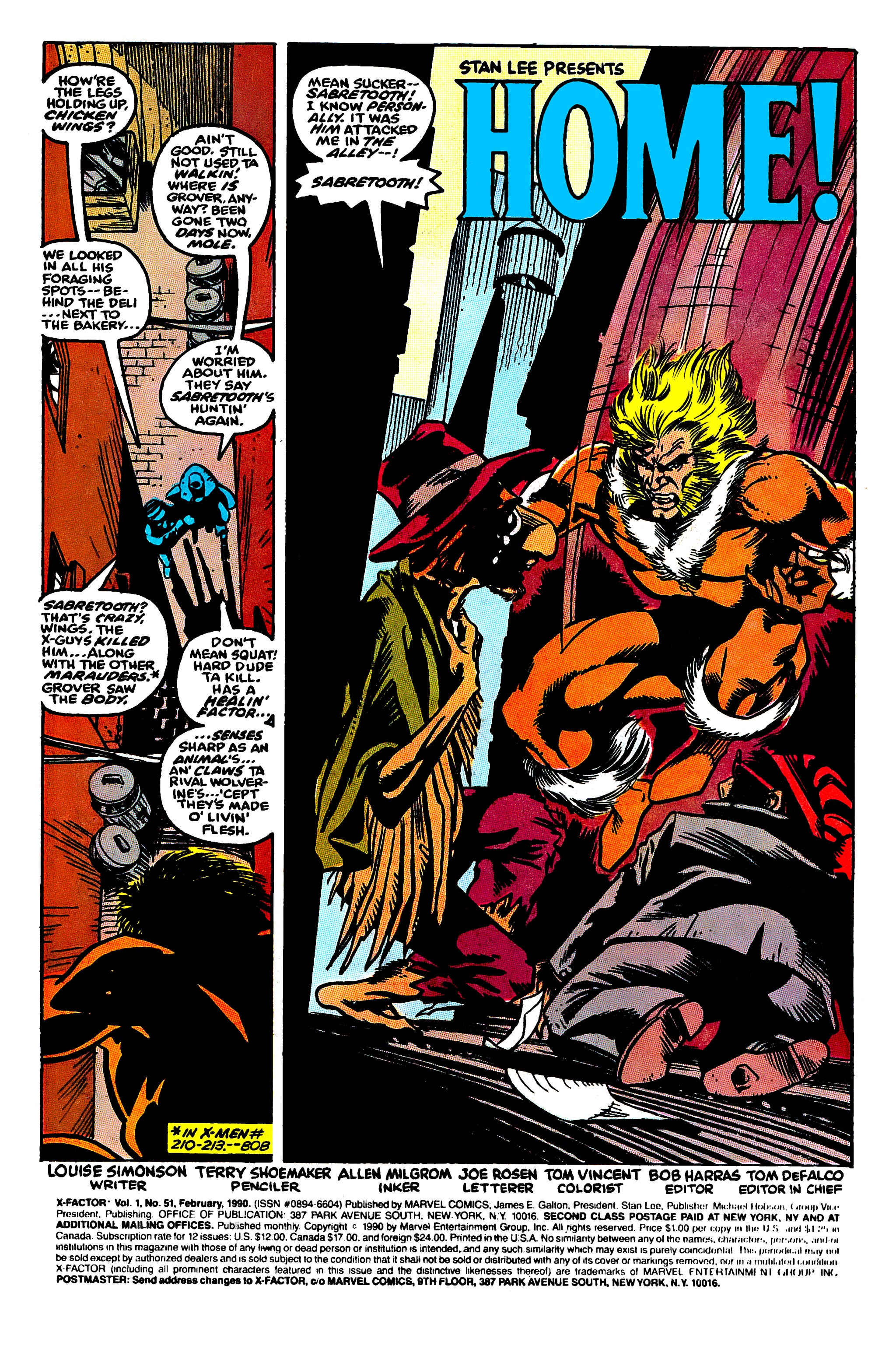 Read online X-Factor (1986) comic -  Issue #51 - 2