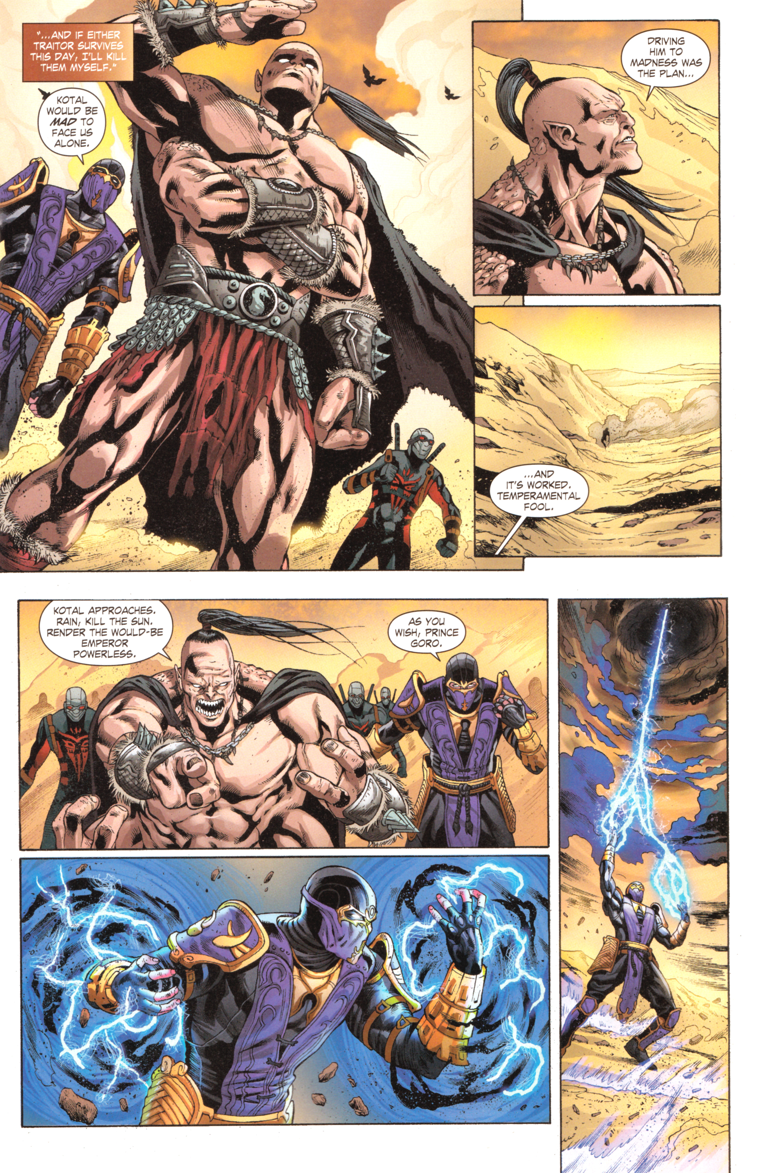 Read online Mortal Kombat X [II] comic -  Issue #3 - 19