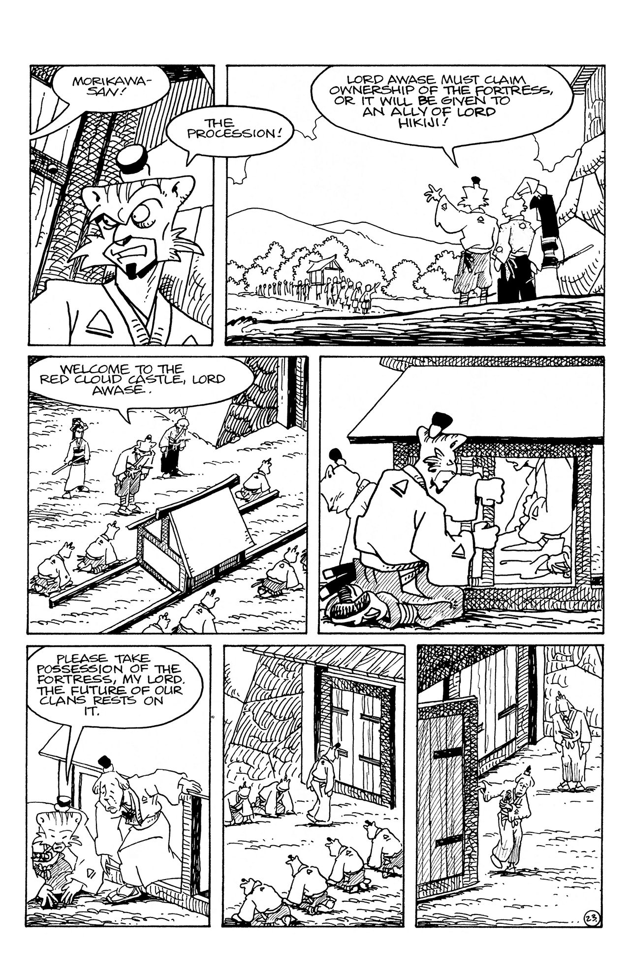 Read online Usagi Yojimbo (1996) comic -  Issue #115 - 25