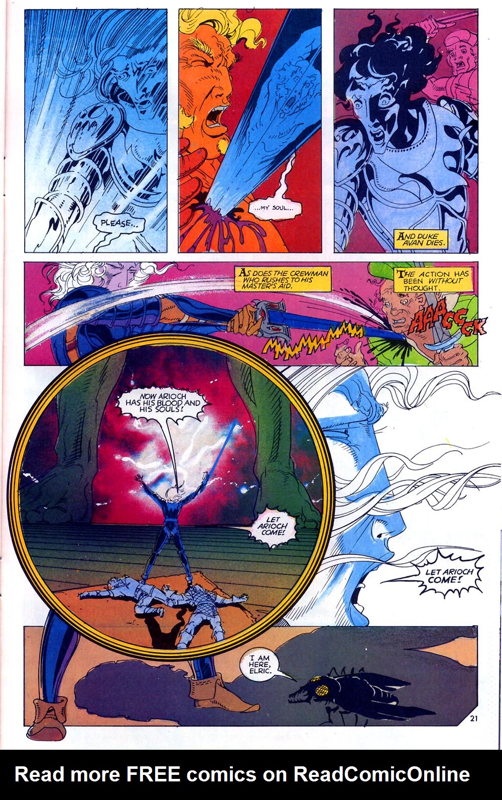 Read online Elric: Sailor on the Seas of Fate comic -  Issue #7 - 22