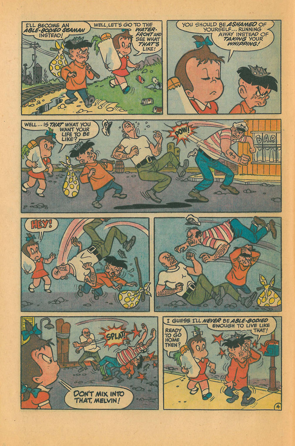 Read online Little Audrey And Melvin comic -  Issue #36 - 8