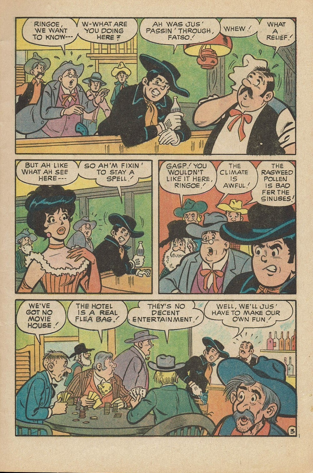 Read online Reggie and Me (1966) comic -  Issue #56 - 5