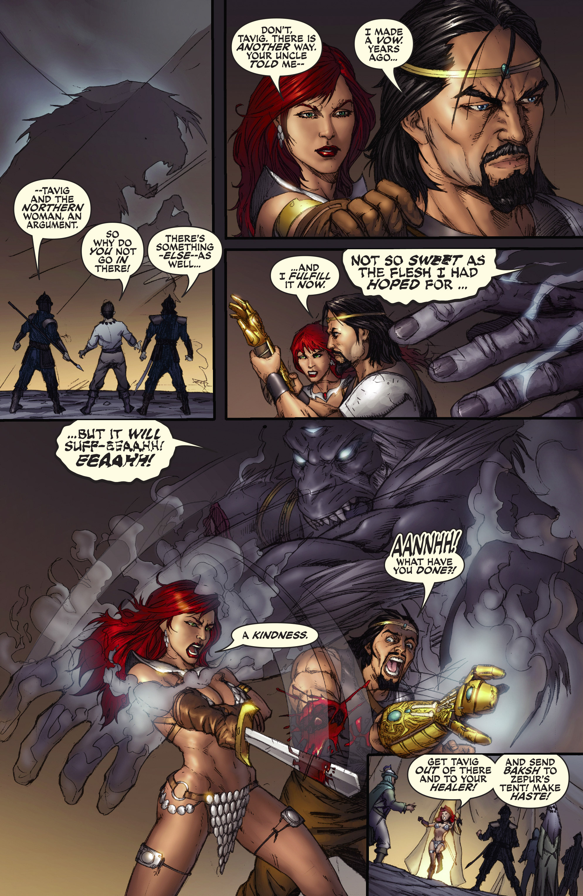 Read online Red Sonja: Break The Skin comic -  Issue # Full - 20