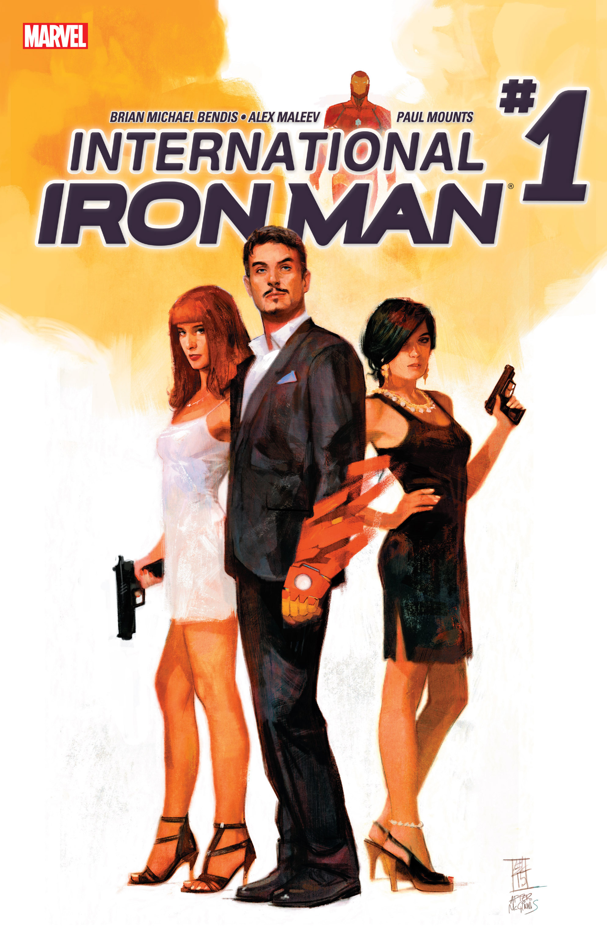 Read online International Iron Man comic -  Issue #1 - 1