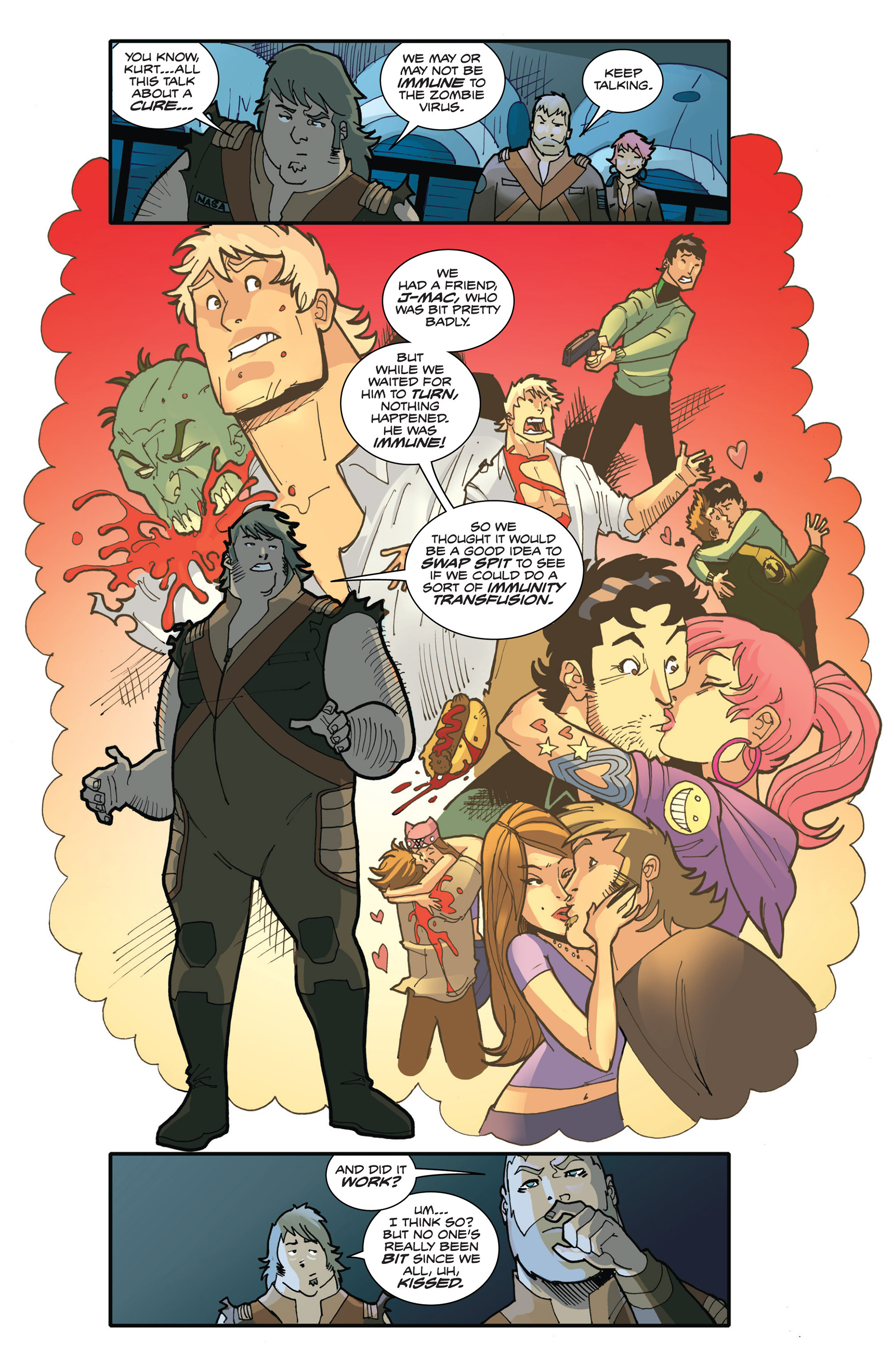 Read online Fanboys vs. Zombies comic -  Issue #13 - 13