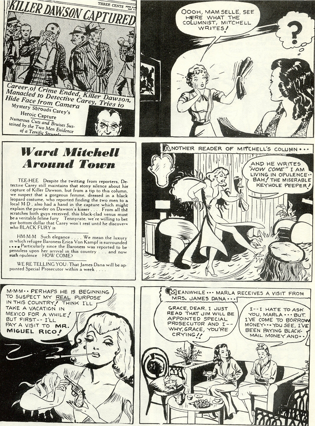 Read online Miss Fury (1979) comic -  Issue # Full - 13