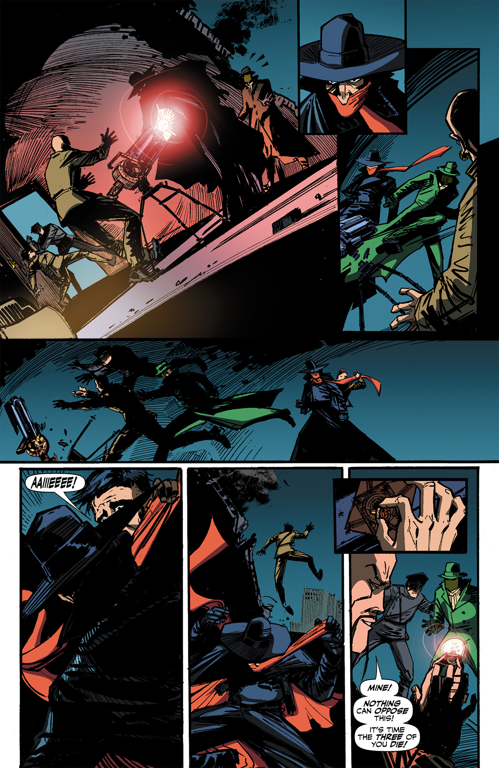 Read online The Shadow/Green Hornet: Dark Nights comic -  Issue #4 - 24
