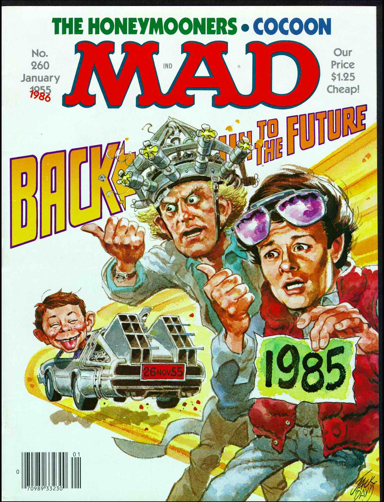 Read online MAD comic -  Issue #260 - 1