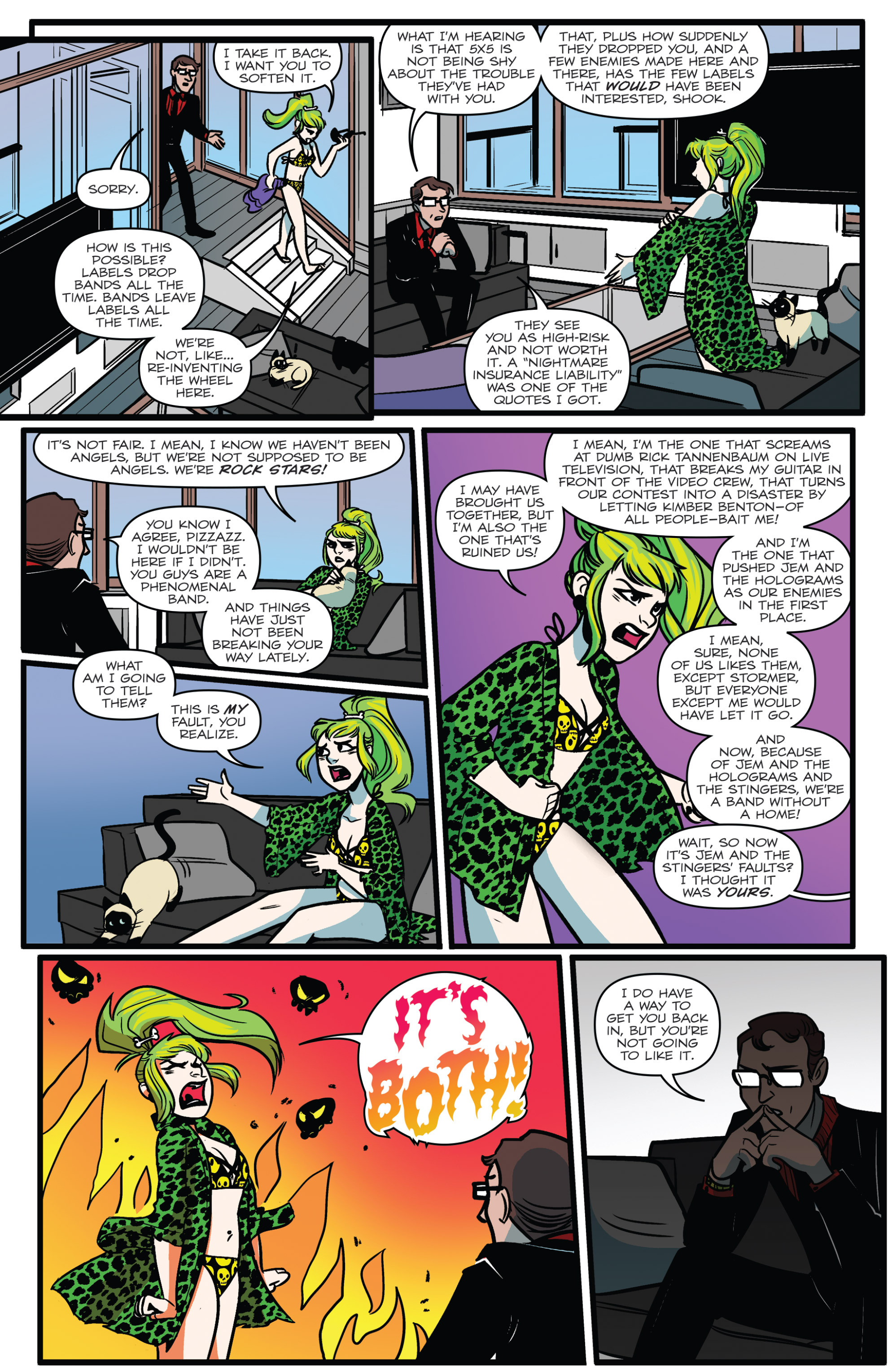 Read online Jem and The Holograms comic -  Issue #24 - 29