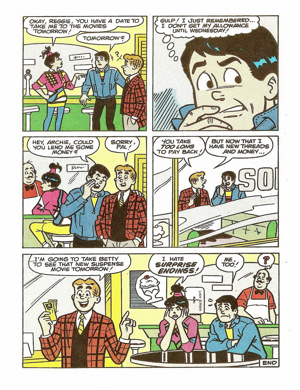 Read online Archie's Pals 'n' Gals Double Digest Magazine comic -  Issue #31 - 34