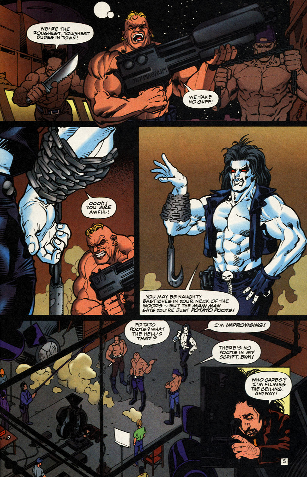 Read online Lobo Goes to Hollywood comic -  Issue # Full - 6