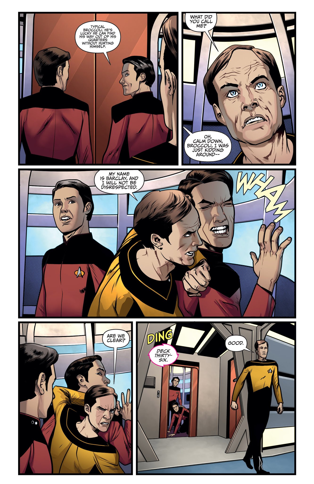 Read online Star Trek: The Next Generation: Through the Mirror comic -  Issue #3 - 16