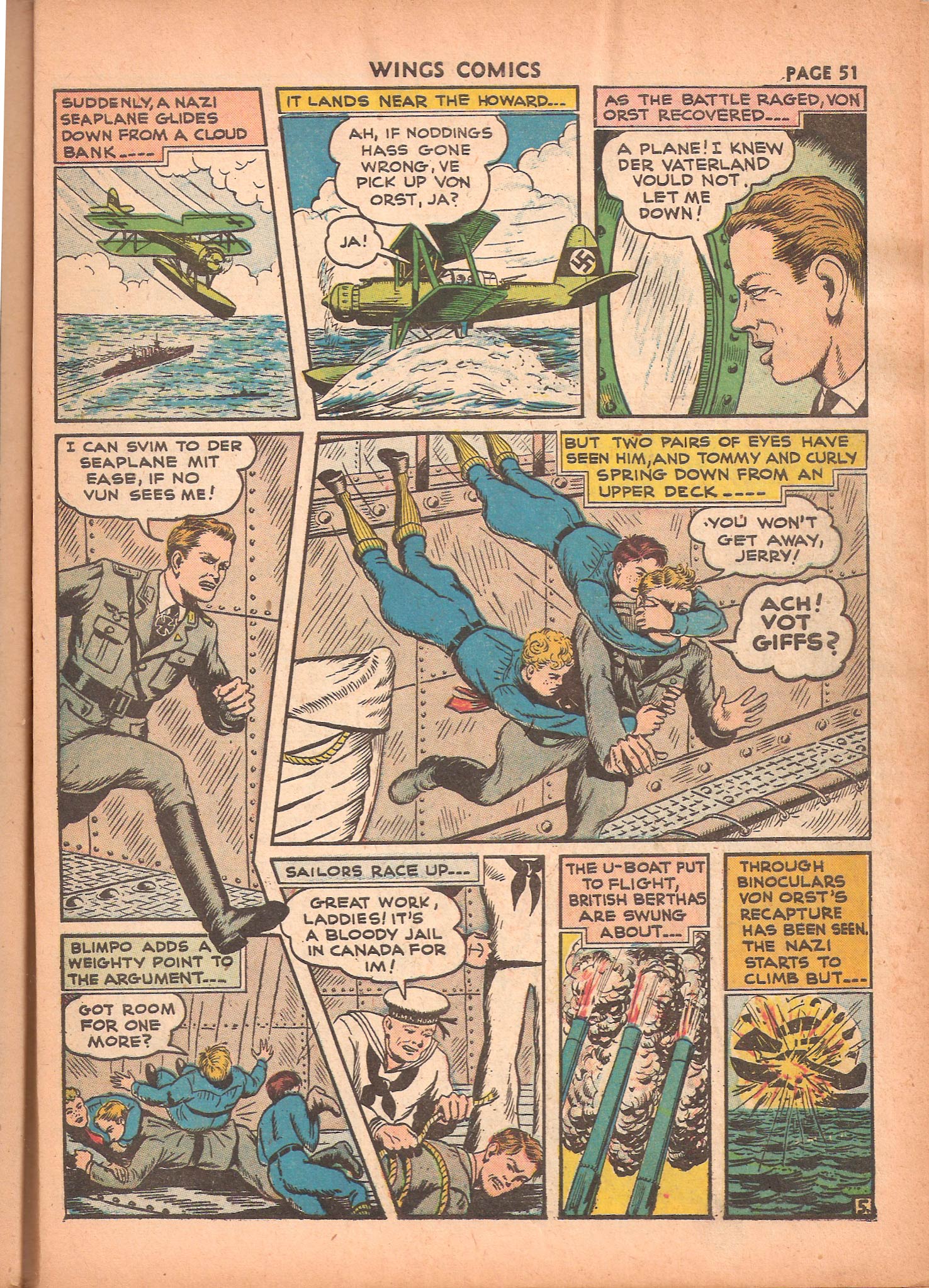 Read online Wings Comics comic -  Issue #17 - 53