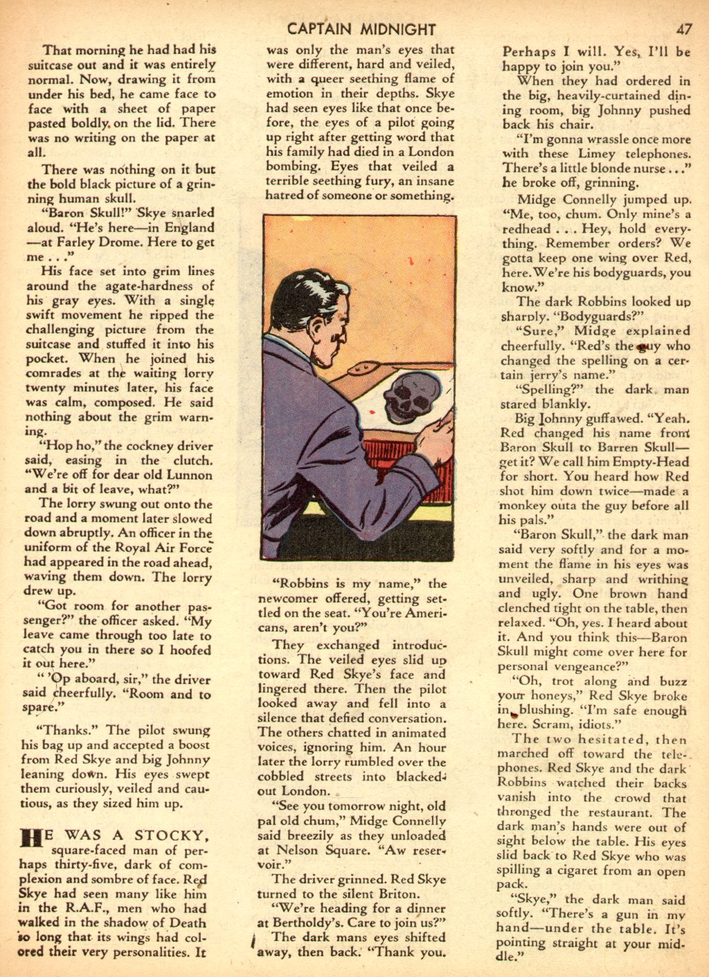 Read online Captain Midnight (1942) comic -  Issue #3 - 47