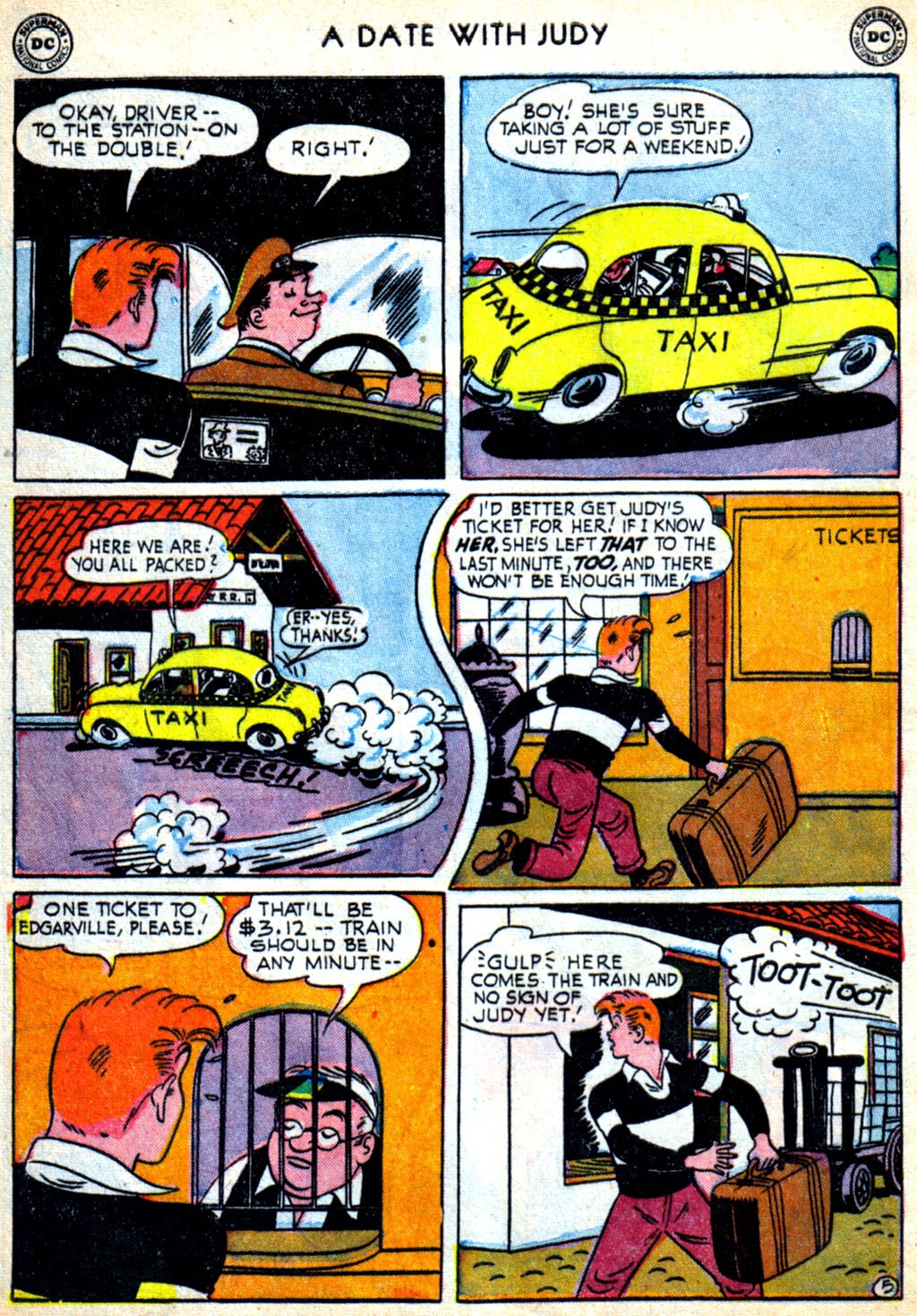 Read online A Date with Judy comic -  Issue #43 - 32