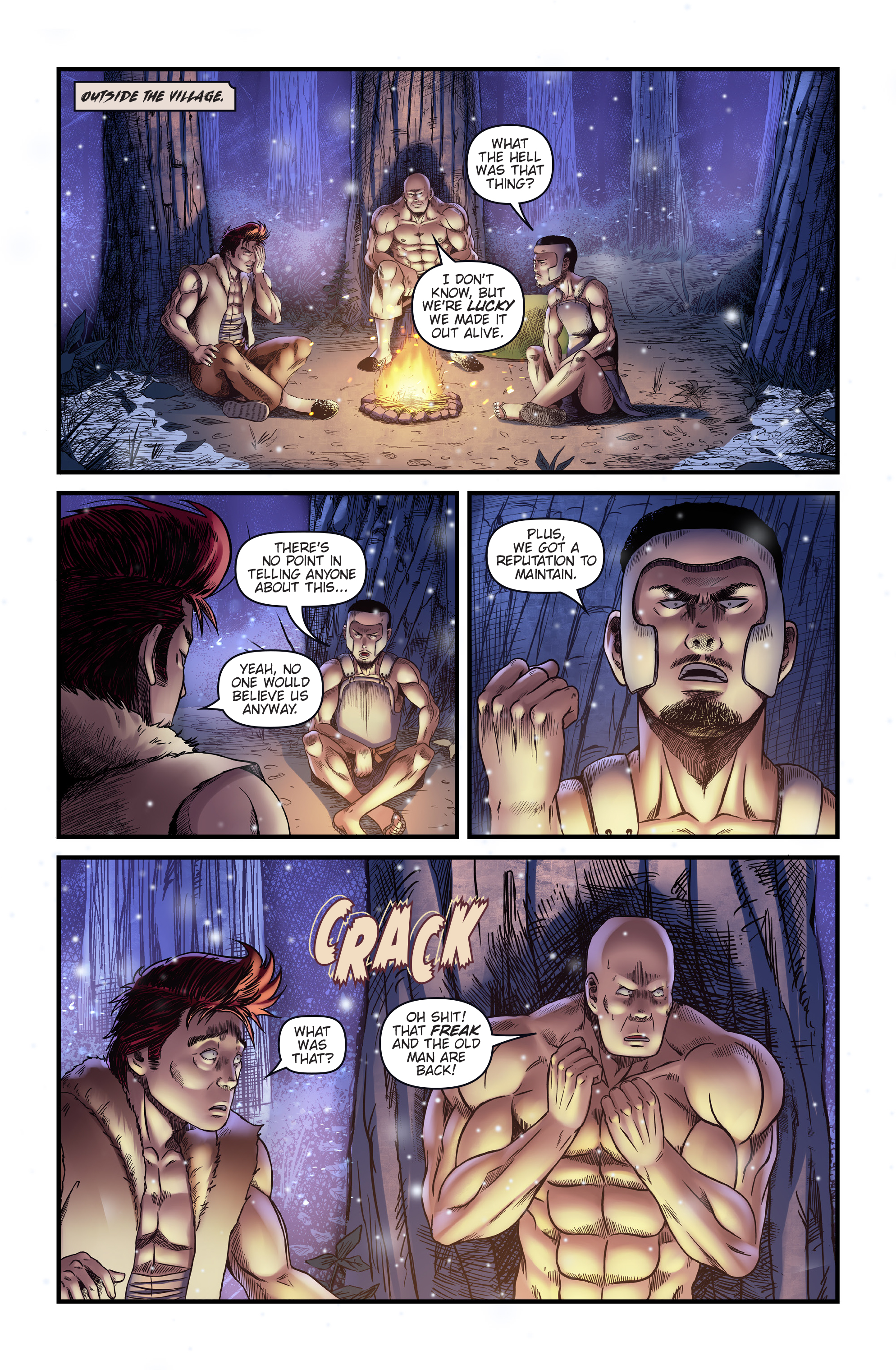 Read online Honor and Curse comic -  Issue #5 - 10