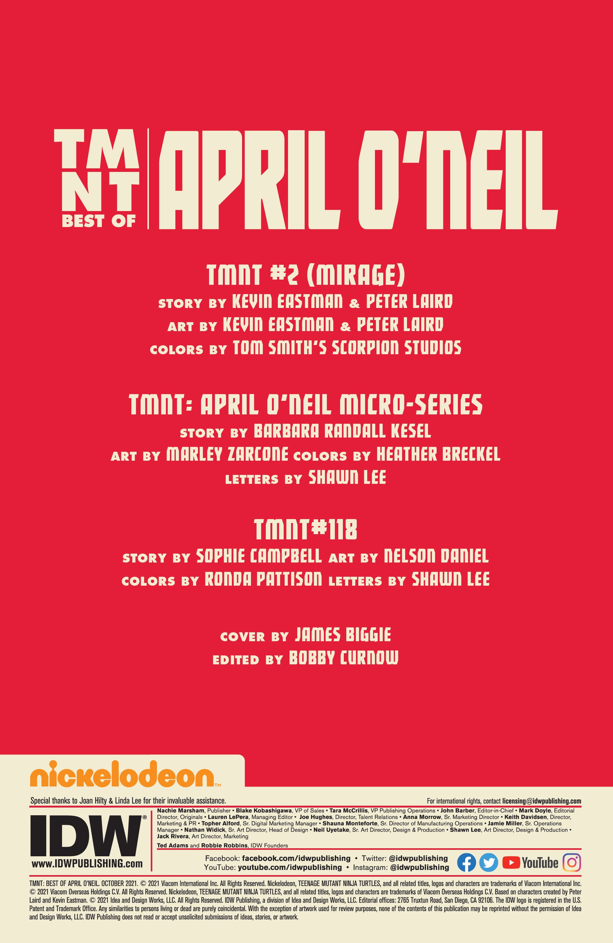 Read online Teenage Mutant Ninja Turtles: Best Of comic -  Issue # Best of April O’Neil - 2