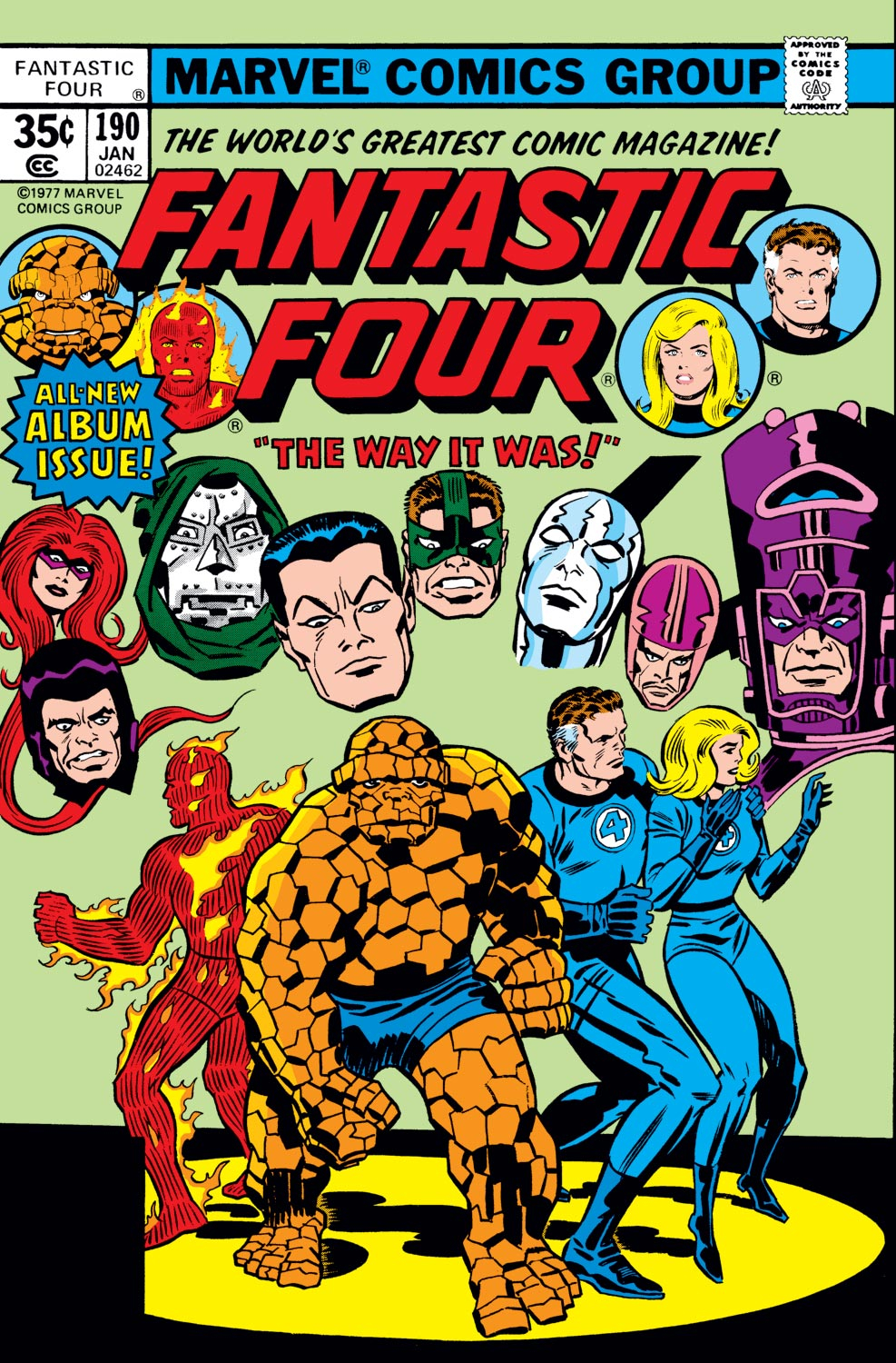 Read online Fantastic Four (1961) comic -  Issue #190 - 1