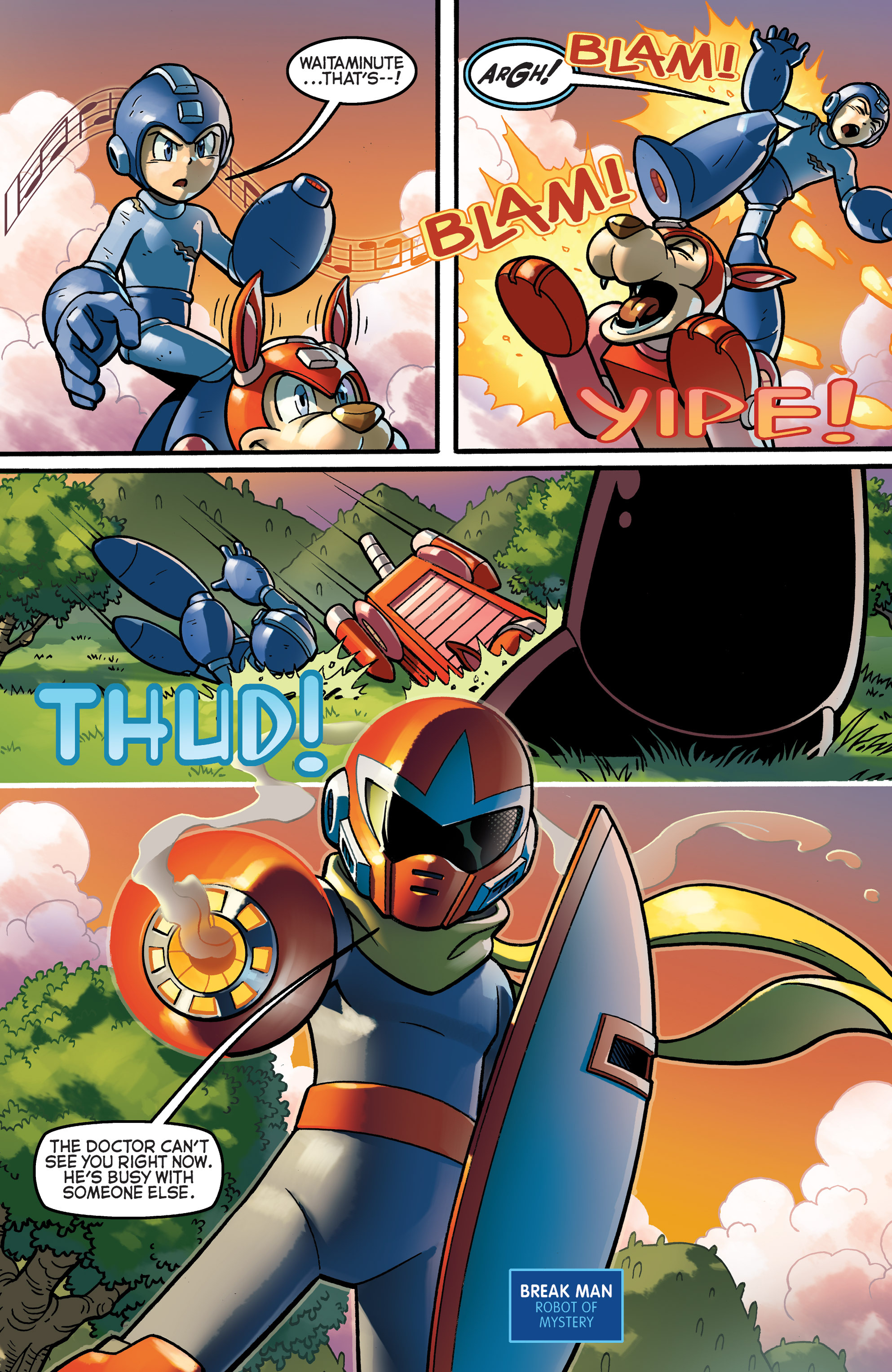 Read online Mega Man comic -  Issue #45 - 4