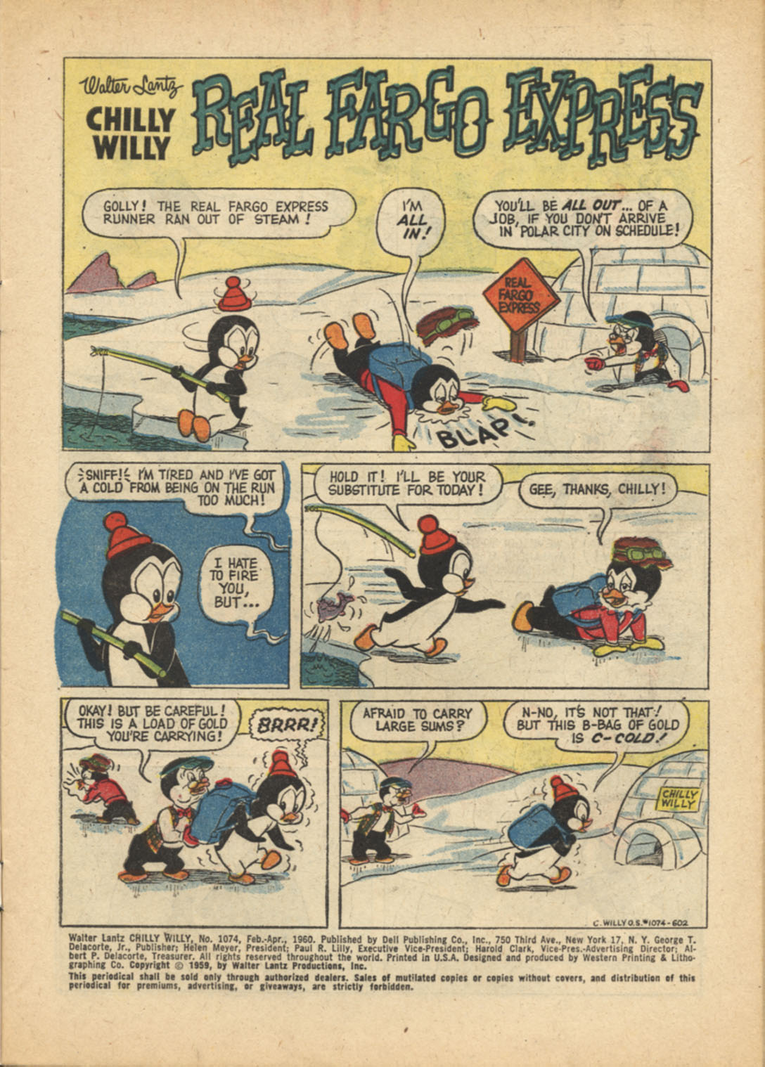 Read online Four Color Comics comic -  Issue #1074 - 3