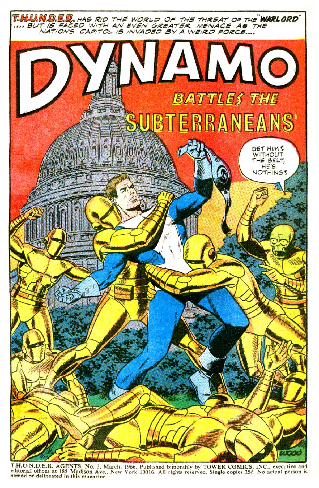 Read online T.H.U.N.D.E.R. Agents (1965) comic -  Issue #3 - 3