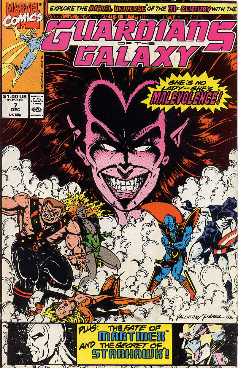 Read online Guardians of the Galaxy (1990) comic -  Issue #7 - 1