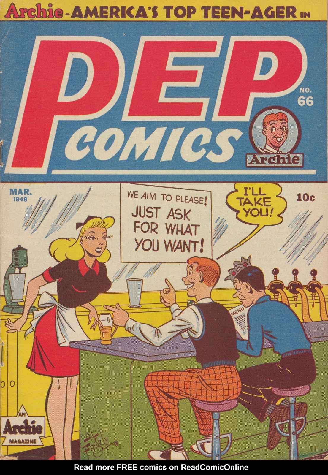 Pep Comics issue 66 - Page 1