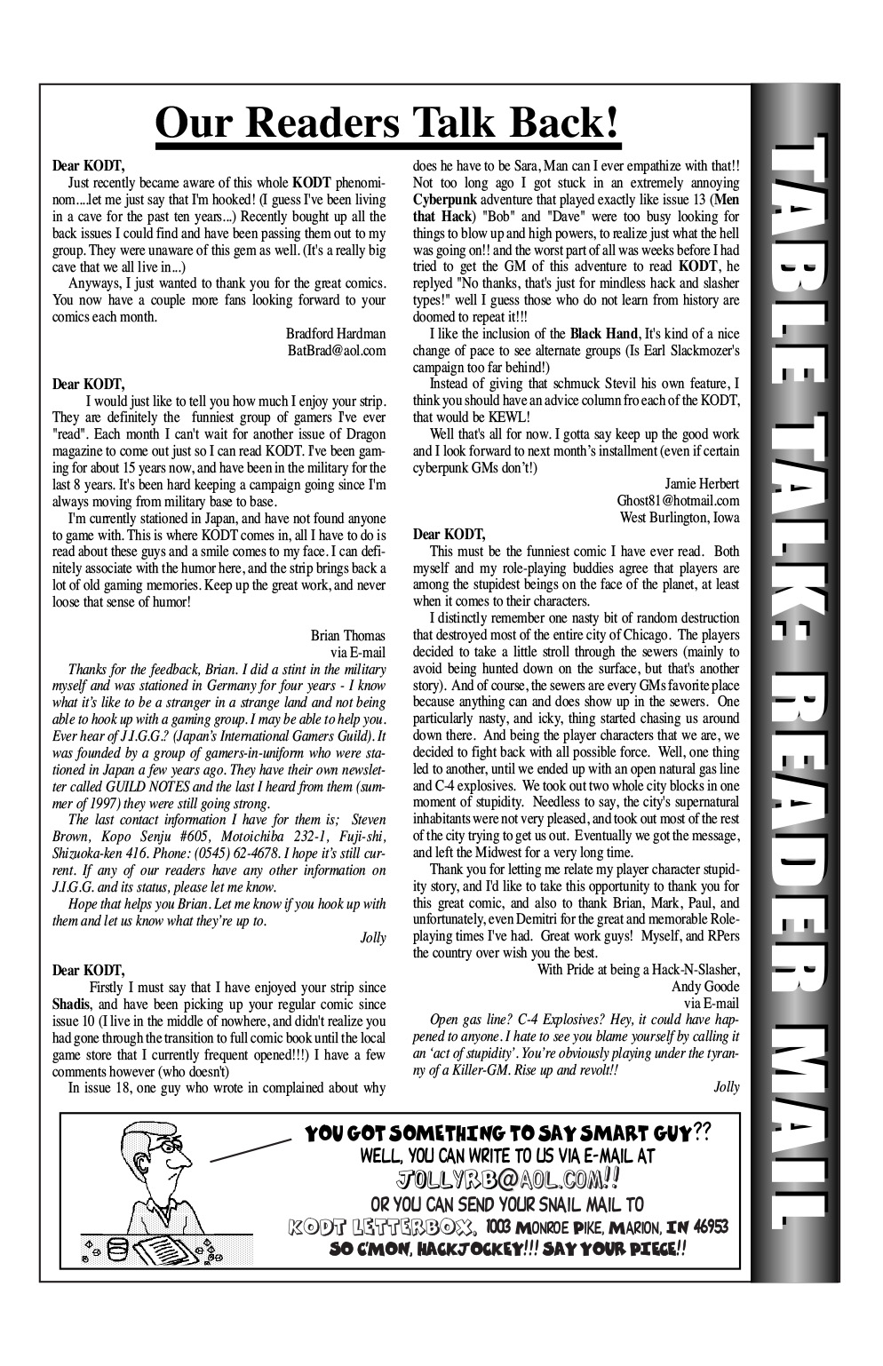 Read online Knights of the Dinner Table comic -  Issue #20 - 5