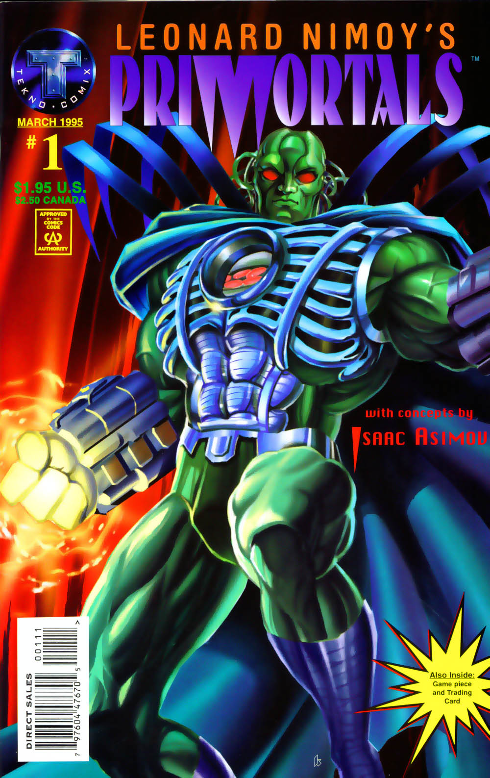 Read online Leonard Nimoy's Primortals (1995) comic -  Issue #1 - 1