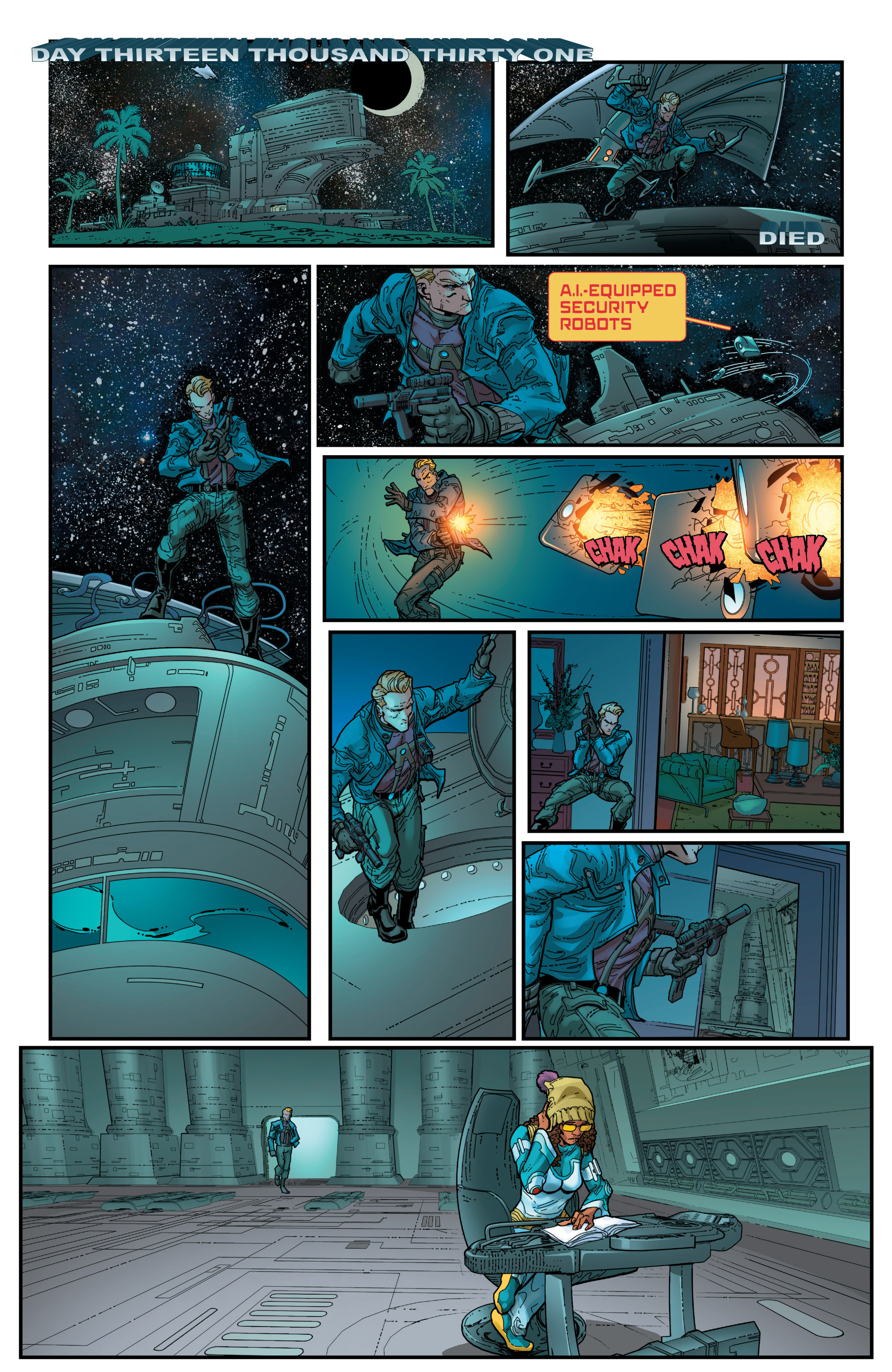 Read online The Infinite Adventures of Jonas Quantum comic -  Issue #2 - 13