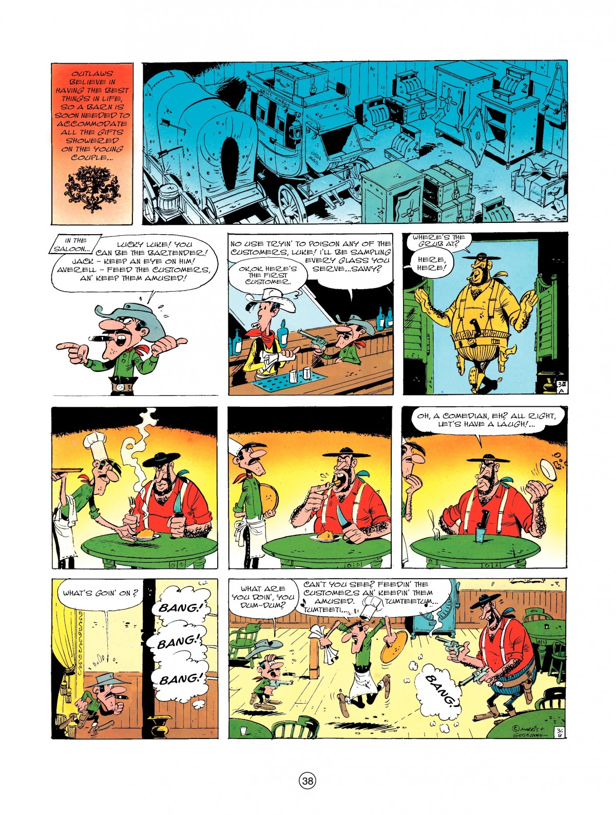 Read online A Lucky Luke Adventure comic -  Issue #3 - 40