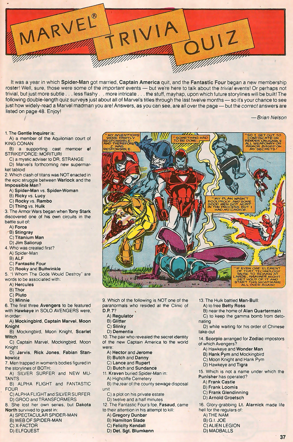 Read online Marvel Age comic -  Issue # _Annual 4 - 39