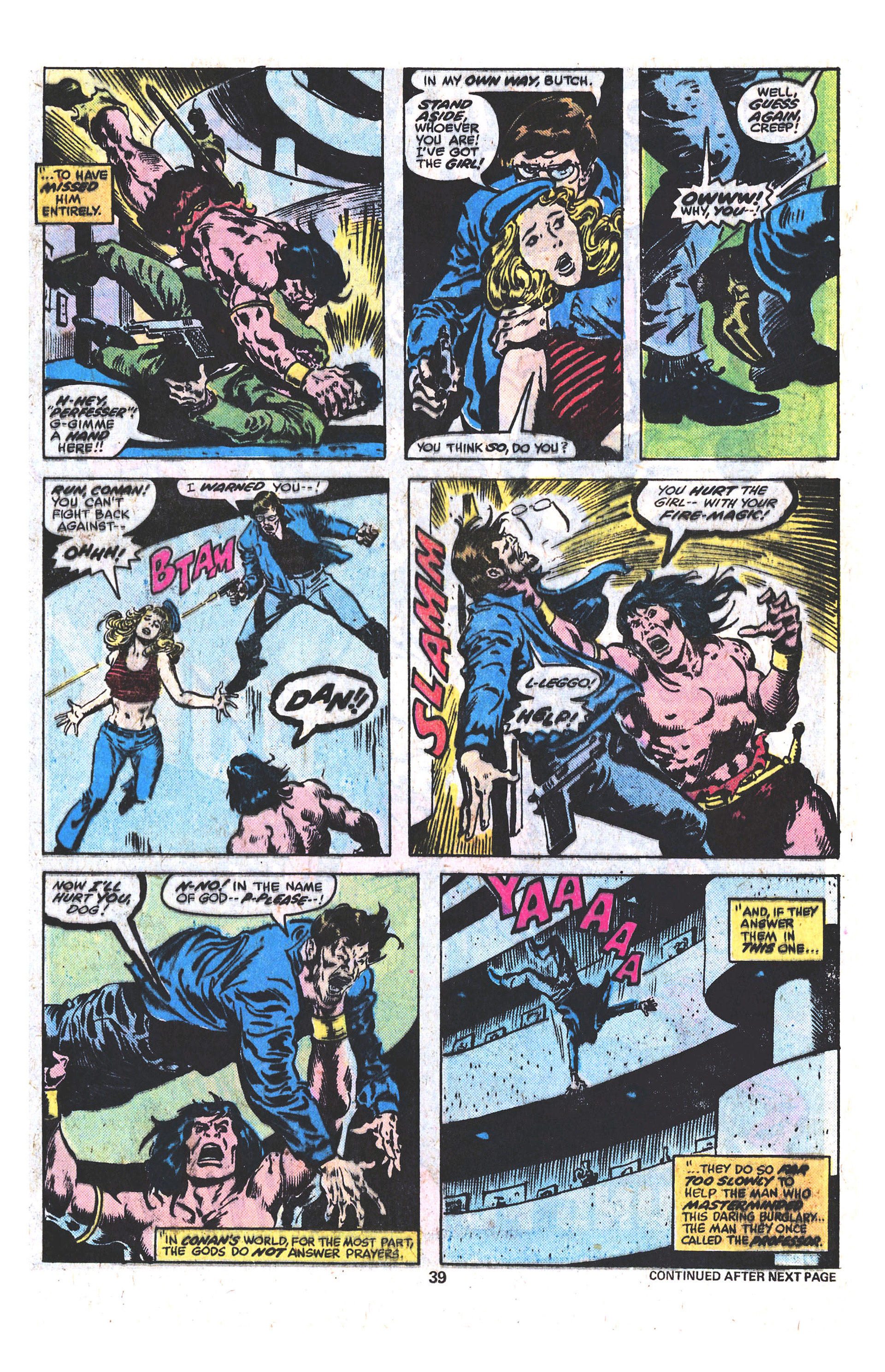 Read online What If? (1977) comic -  Issue #13 - Conan The Barbarian walked the Earth Today - 30
