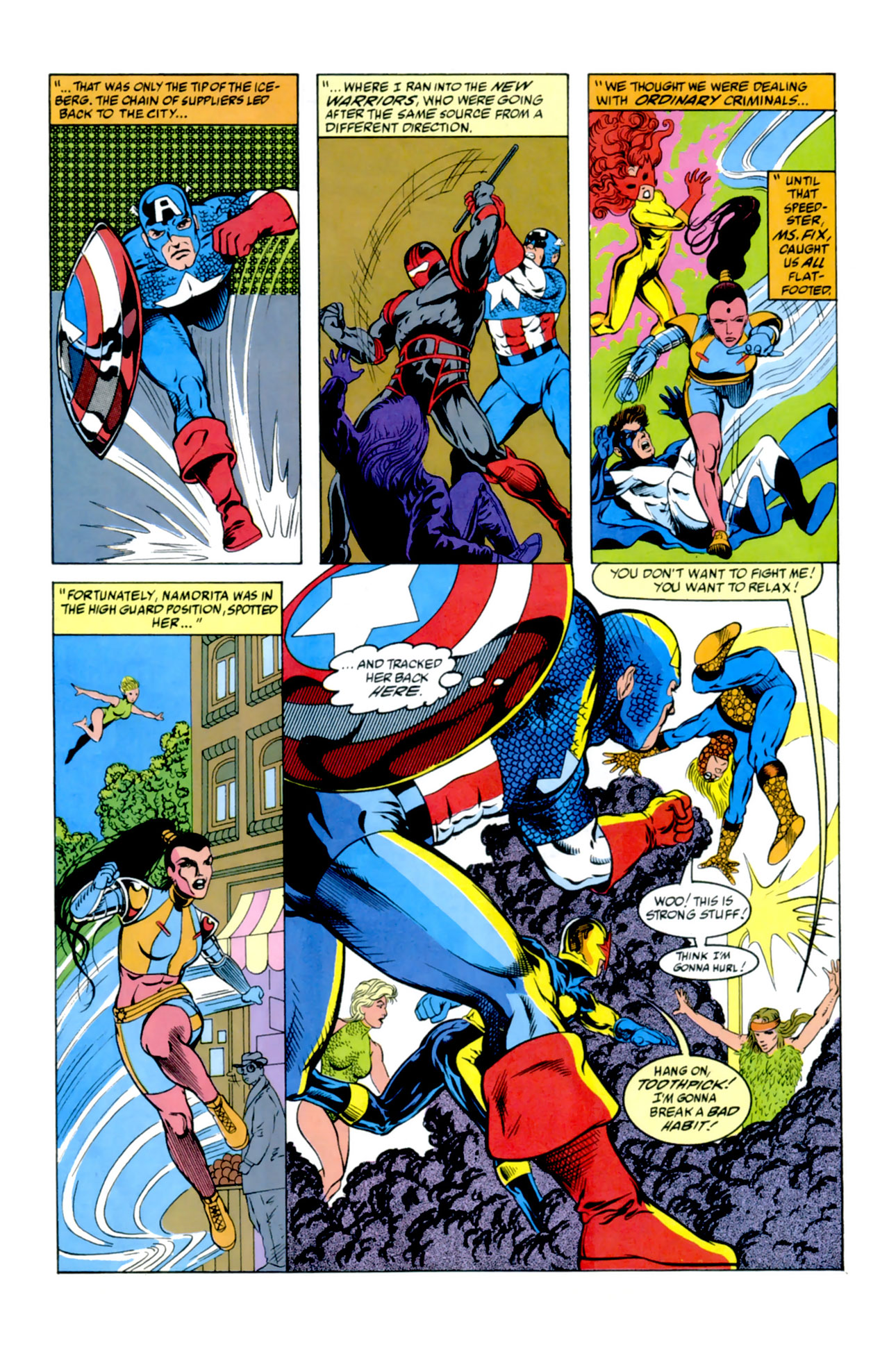 Read online Captain America: Drug War comic -  Issue # Full - 29