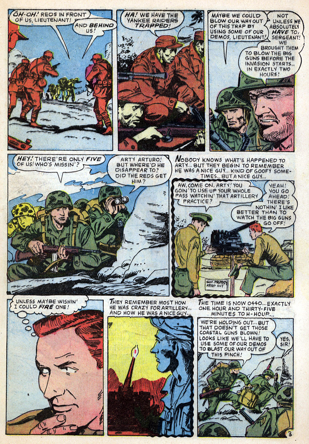 Read online Marines in Battle comic -  Issue #24 - 5