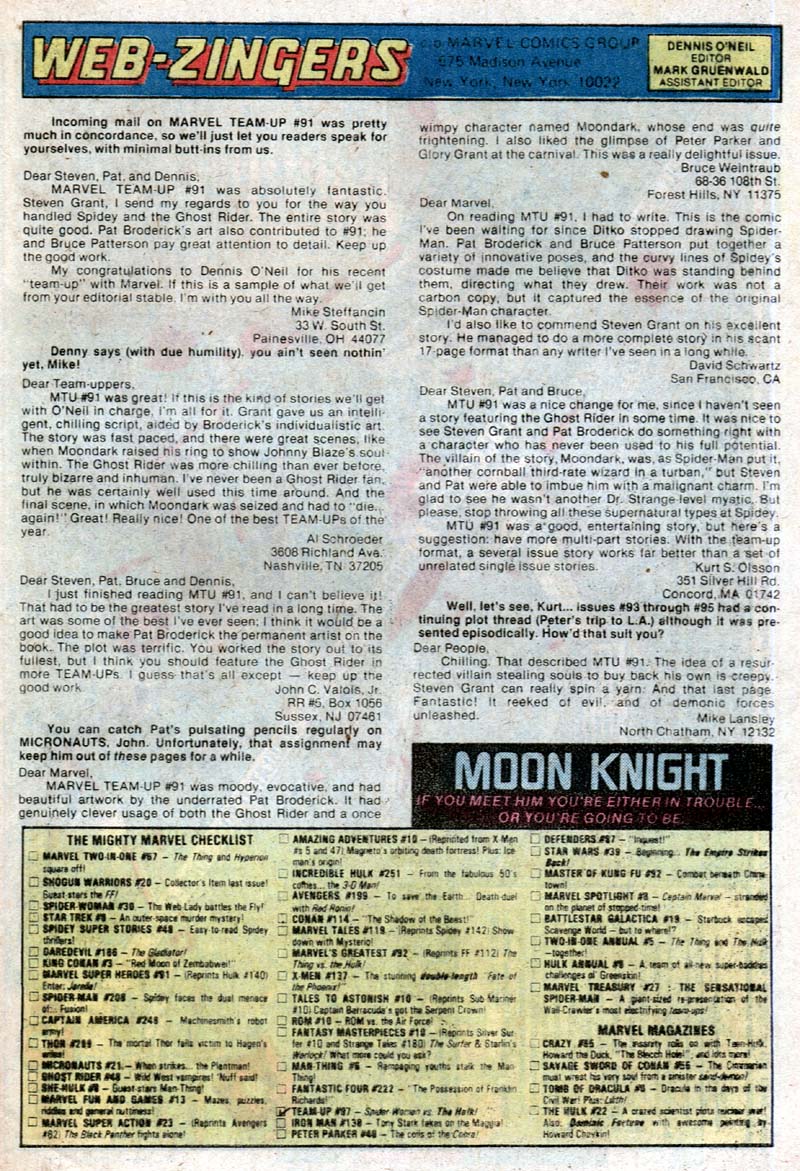 Read online Marvel Team-Up (1972) comic -  Issue #97 - 19