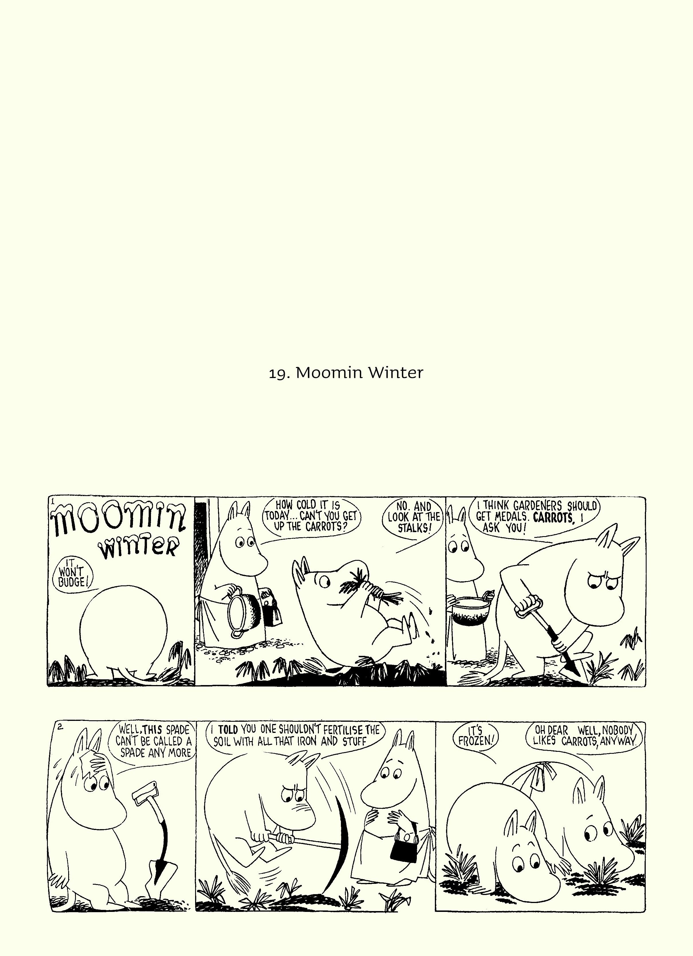 Read online Moomin: The Complete Tove Jansson Comic Strip comic -  Issue # TPB 5 - 6