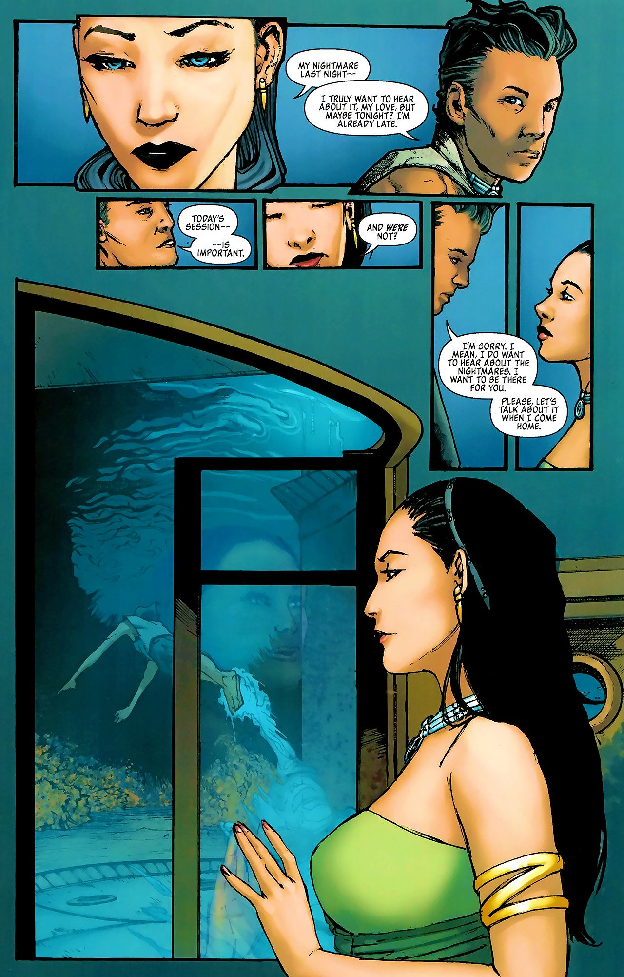 Read online Fathom: Blue Descent comic -  Issue #1 - 10