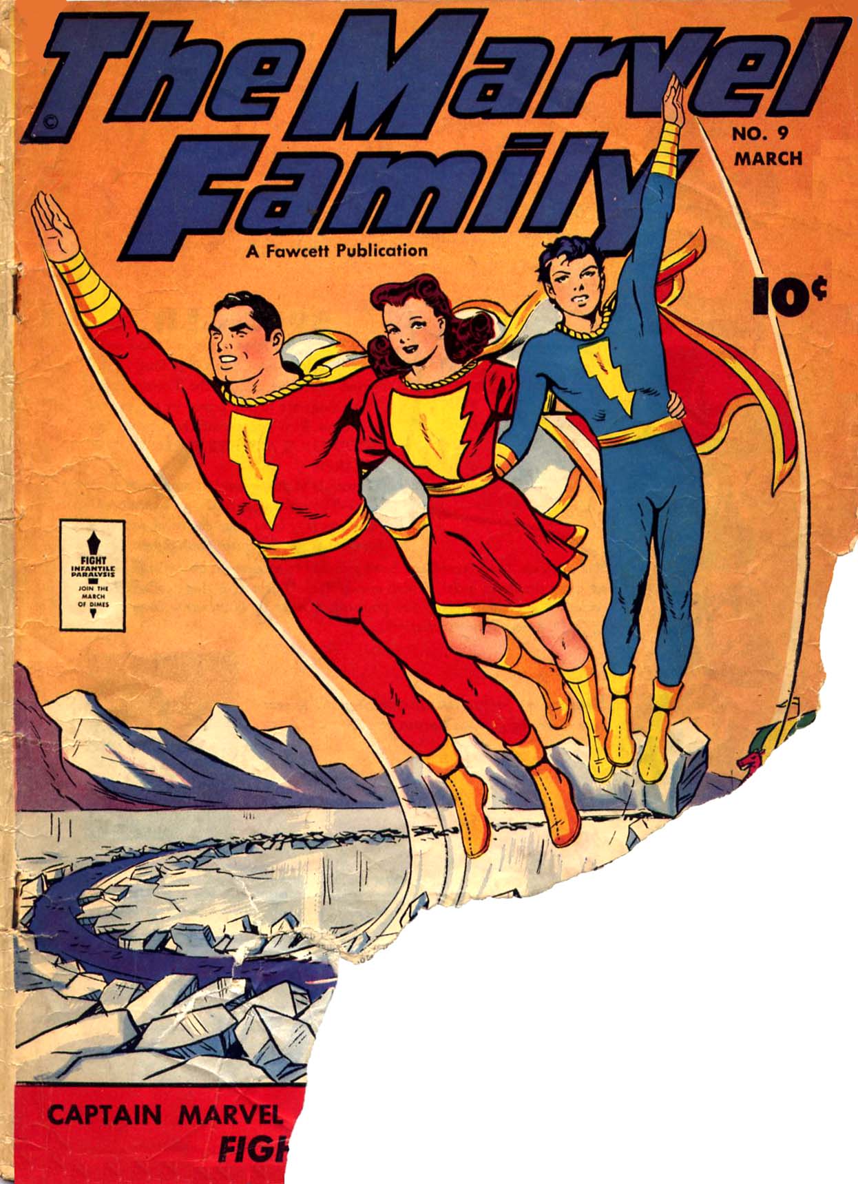 Read online The Marvel Family comic -  Issue #9 - 1