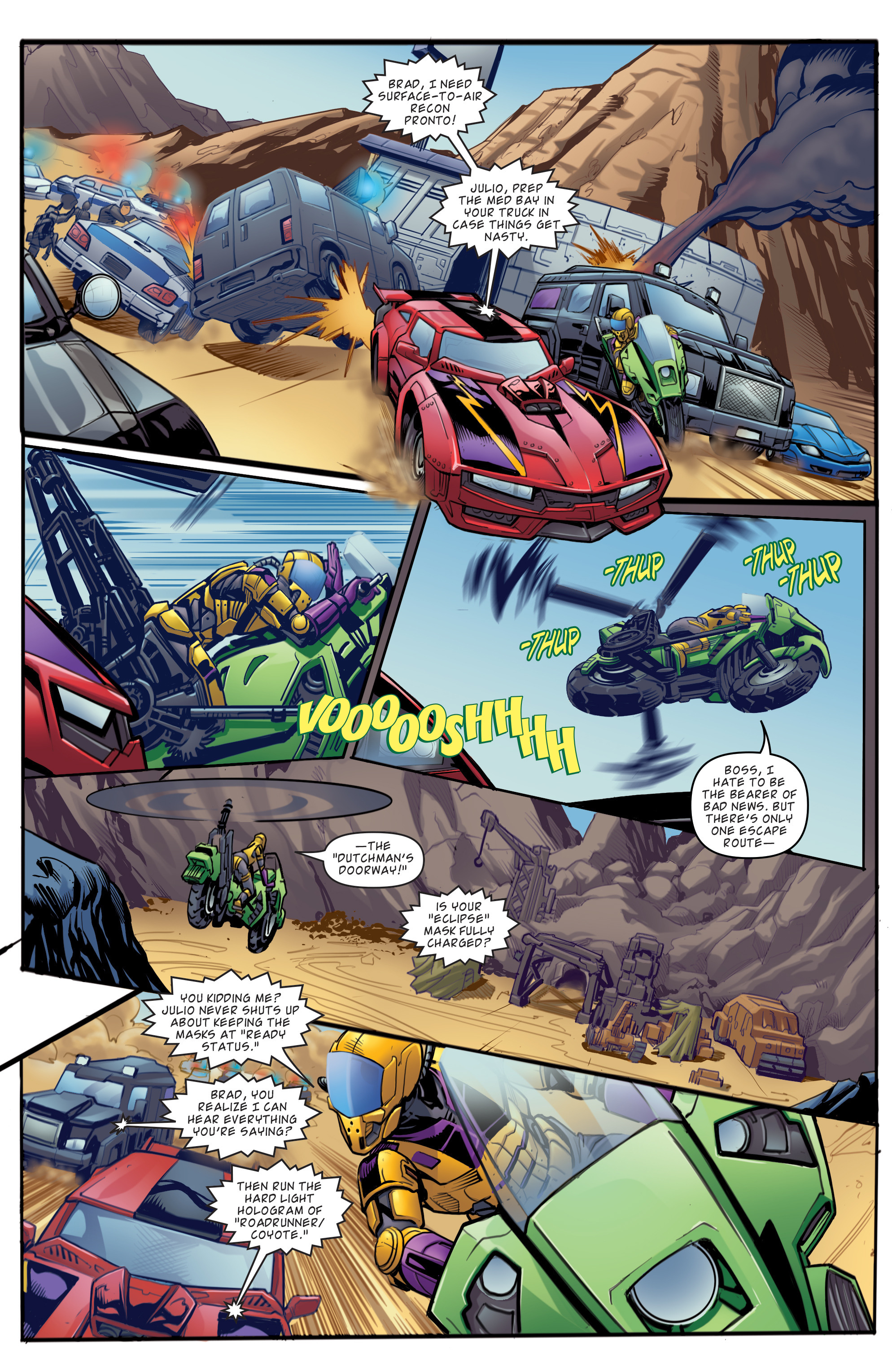 Read online M.A.S.K.: Mobile Armored Strike Kommand comic -  Issue #1 - 7