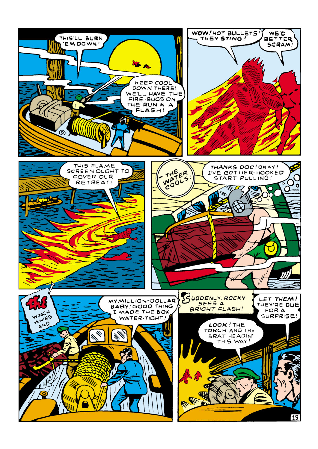 Read online The Human Torch (1940) comic -  Issue #5a - 22