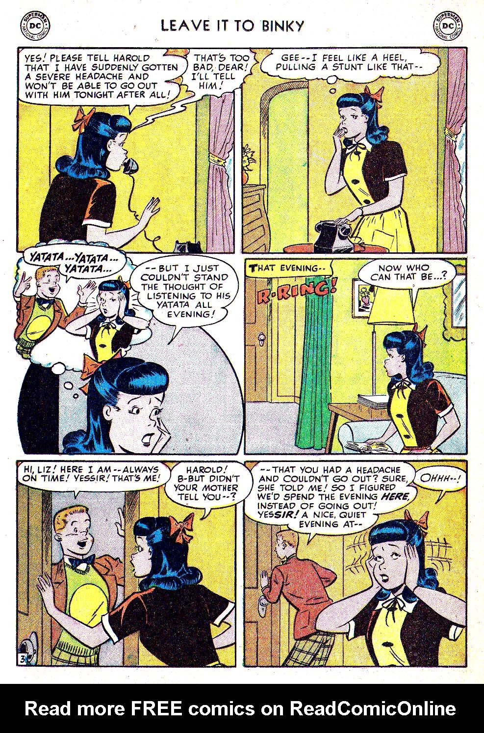 Read online Leave it to Binky comic -  Issue #27 - 27