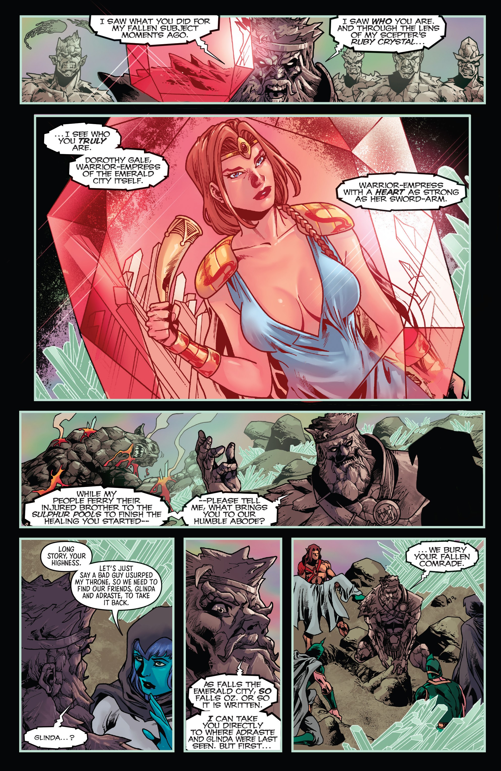 Read online Oz: Heart of Magic comic -  Issue #1 - 21