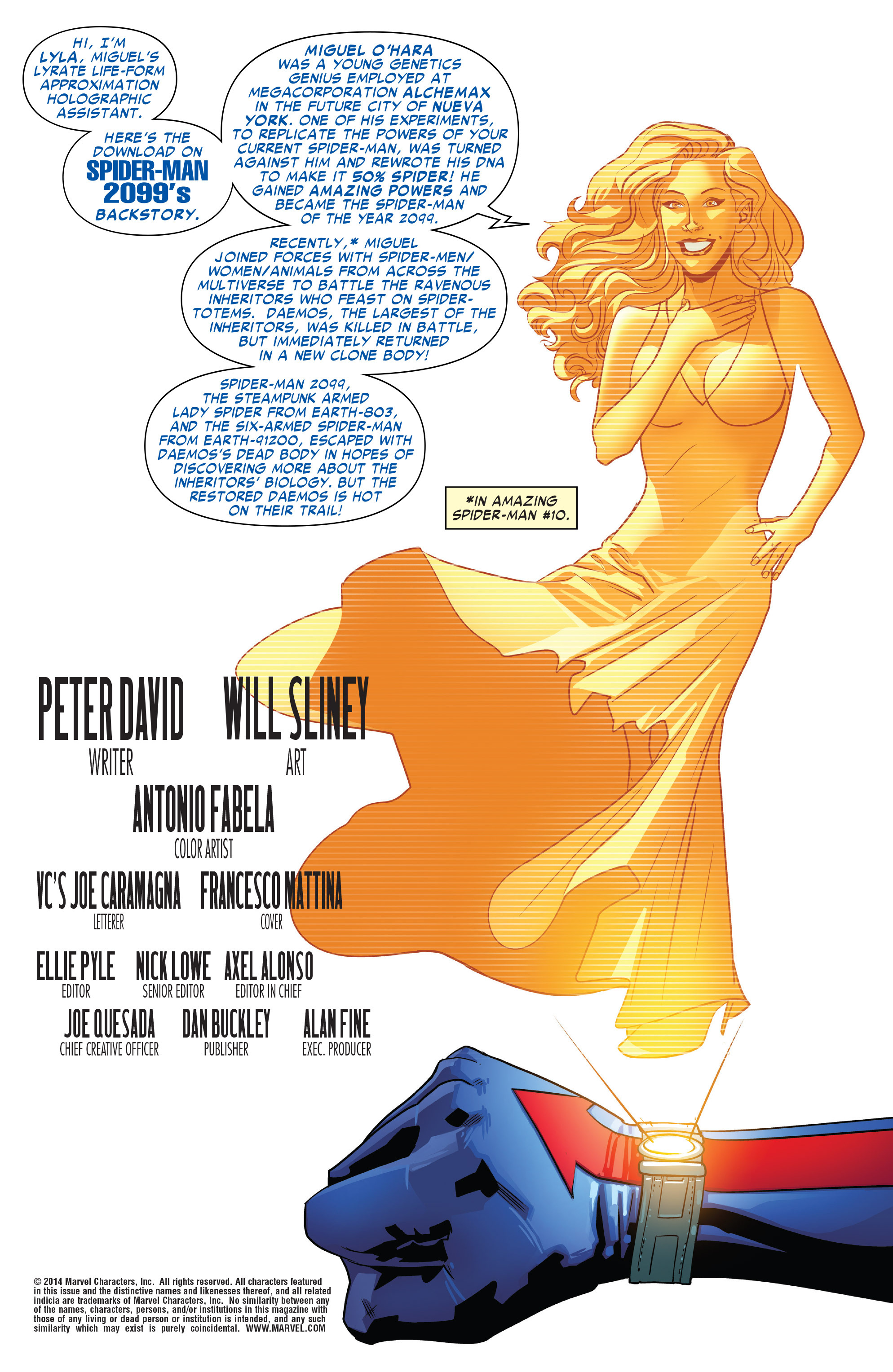 Read online Spider-Man 2099 (2014) comic -  Issue #6 - 2