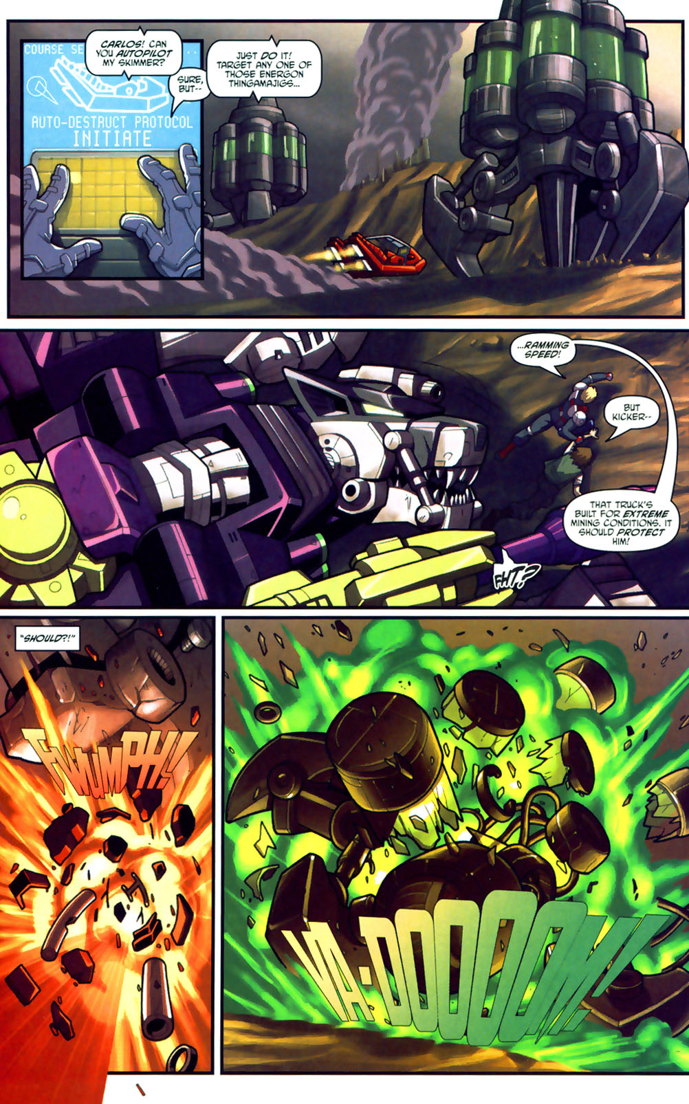 Read online Transformers Energon comic -  Issue #22 - 20