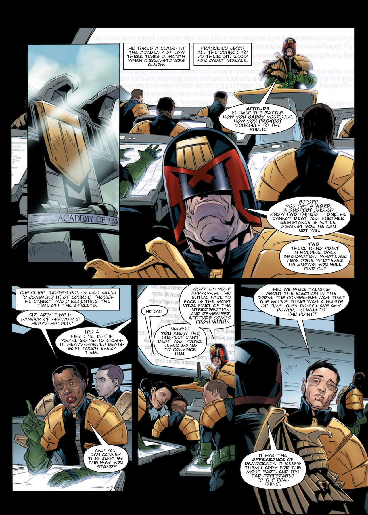 Read online Judge Dredd: Day of Chaos - The Fourth Faction comic -  Issue # TPB (Part 1) - 97