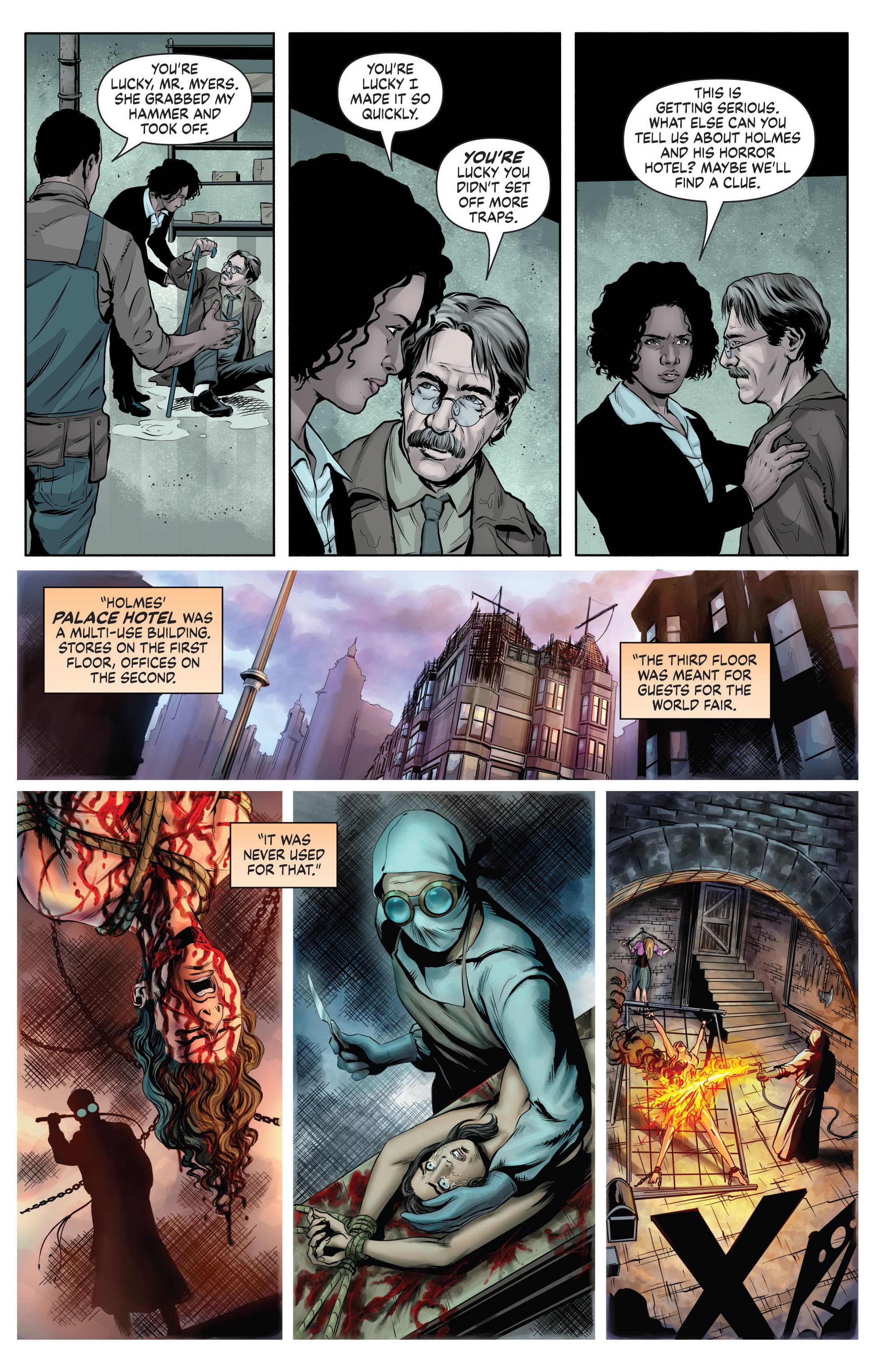 Read online Grimm Tales of Terror Quarterly: H.H. Holmes comic -  Issue # Full - 28