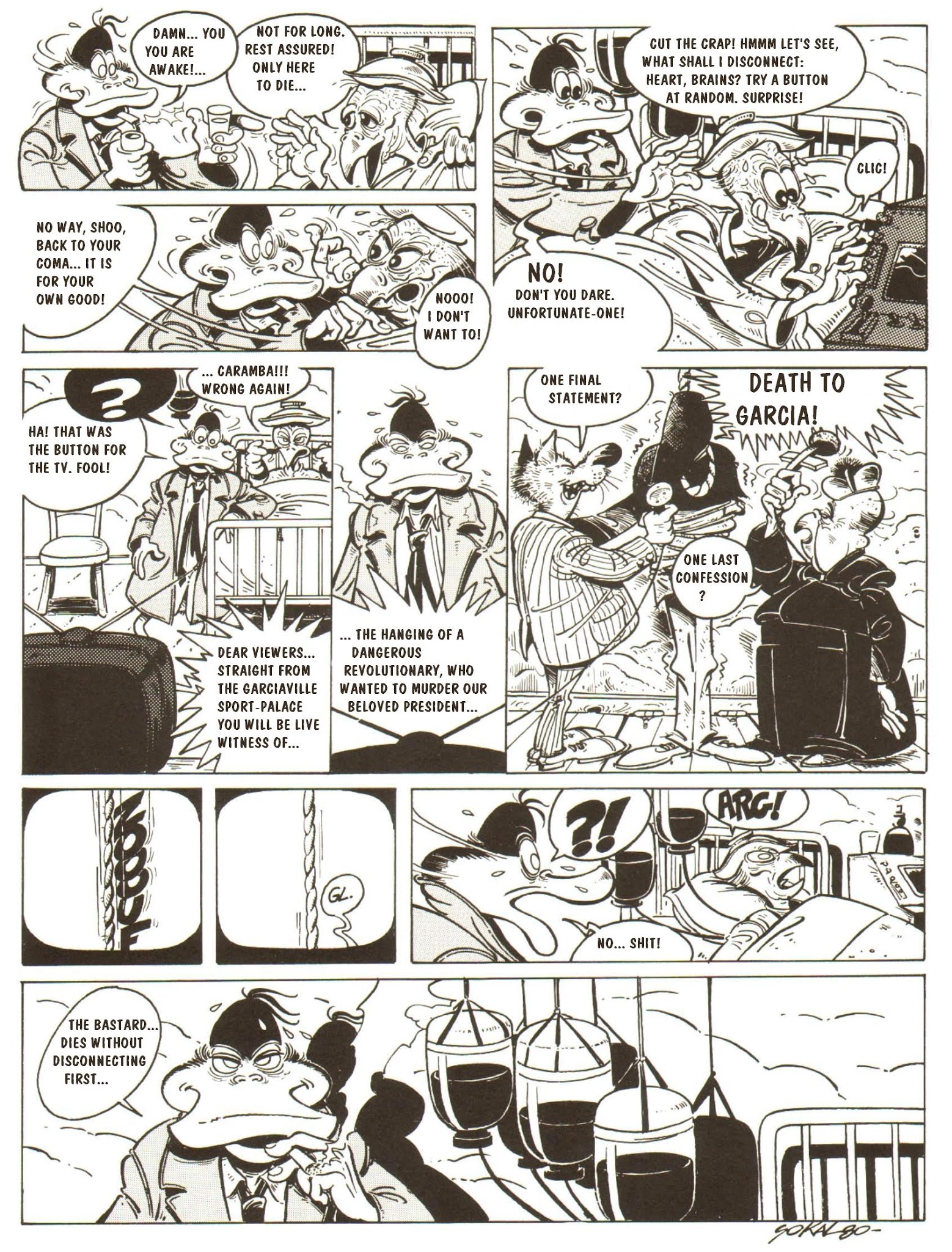 Read online Une enquête de l'inspecteur Canardo comic -  Issue #0 - 64